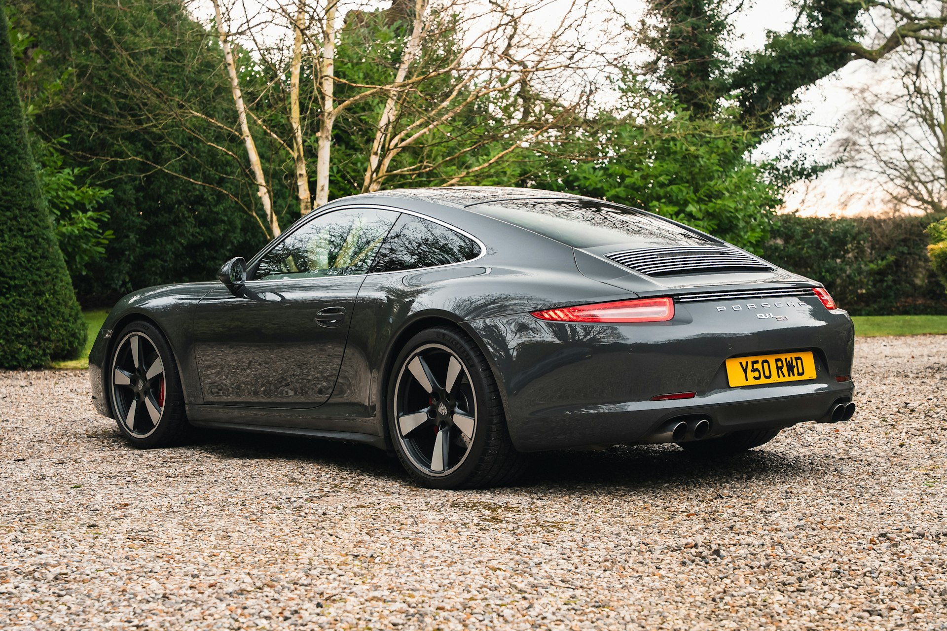 2014 Porsche 911 50th Anniversary Edition in Graphite Grey