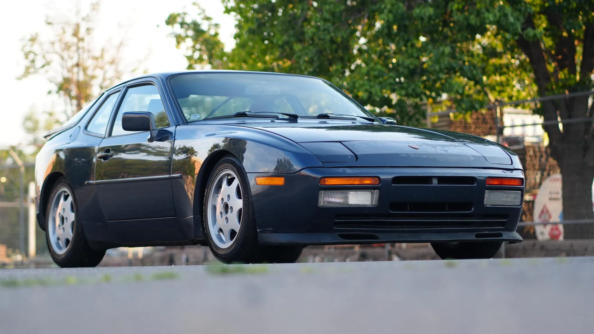 1987 Porsche 944 Turbo in Nautic Metallic 