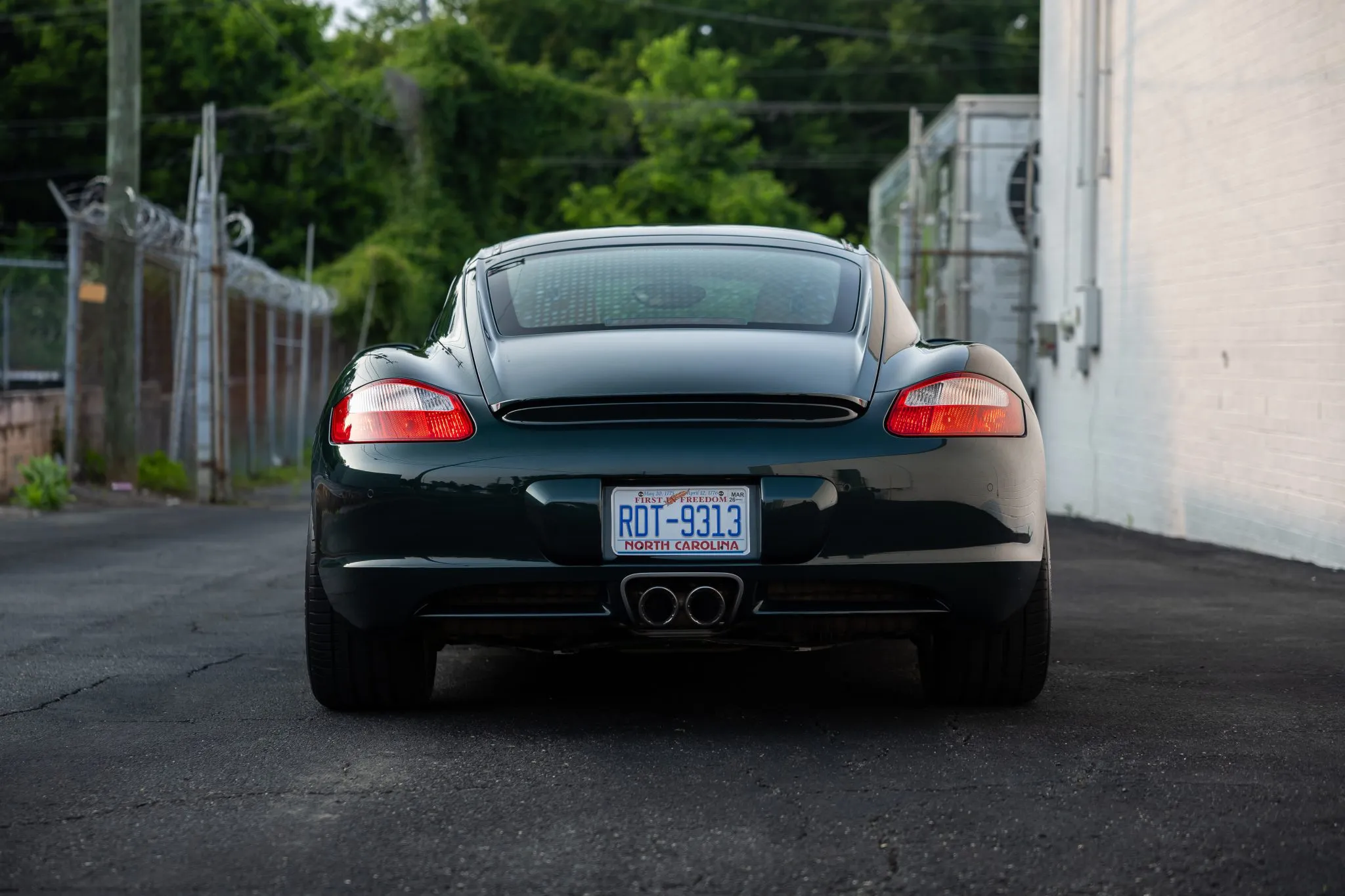 2007 Porsche Cayman S in Forest Green Metallic