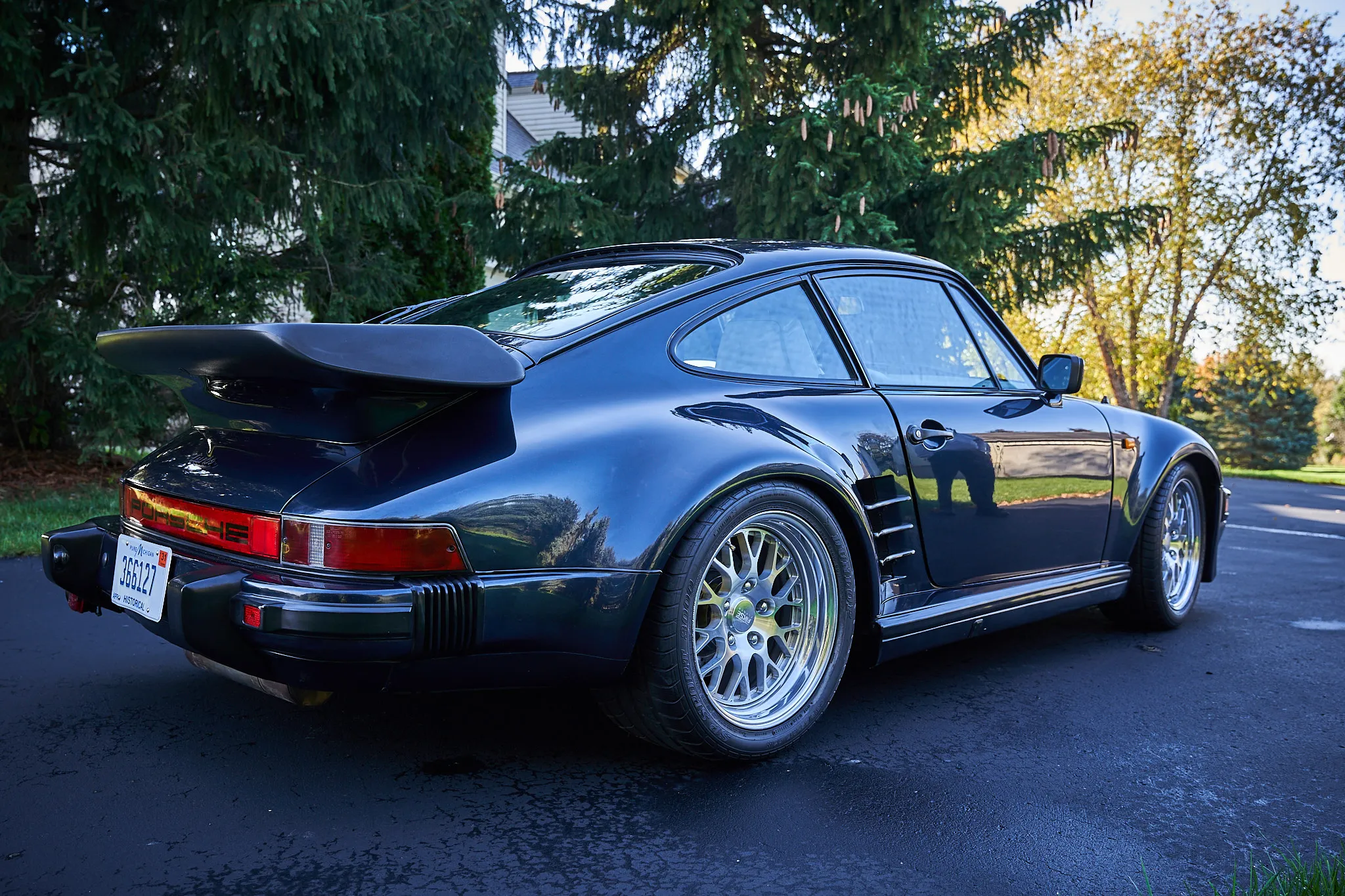 1984 Porsche 911 Turbo Slant Nose Coupe in Royal Blue