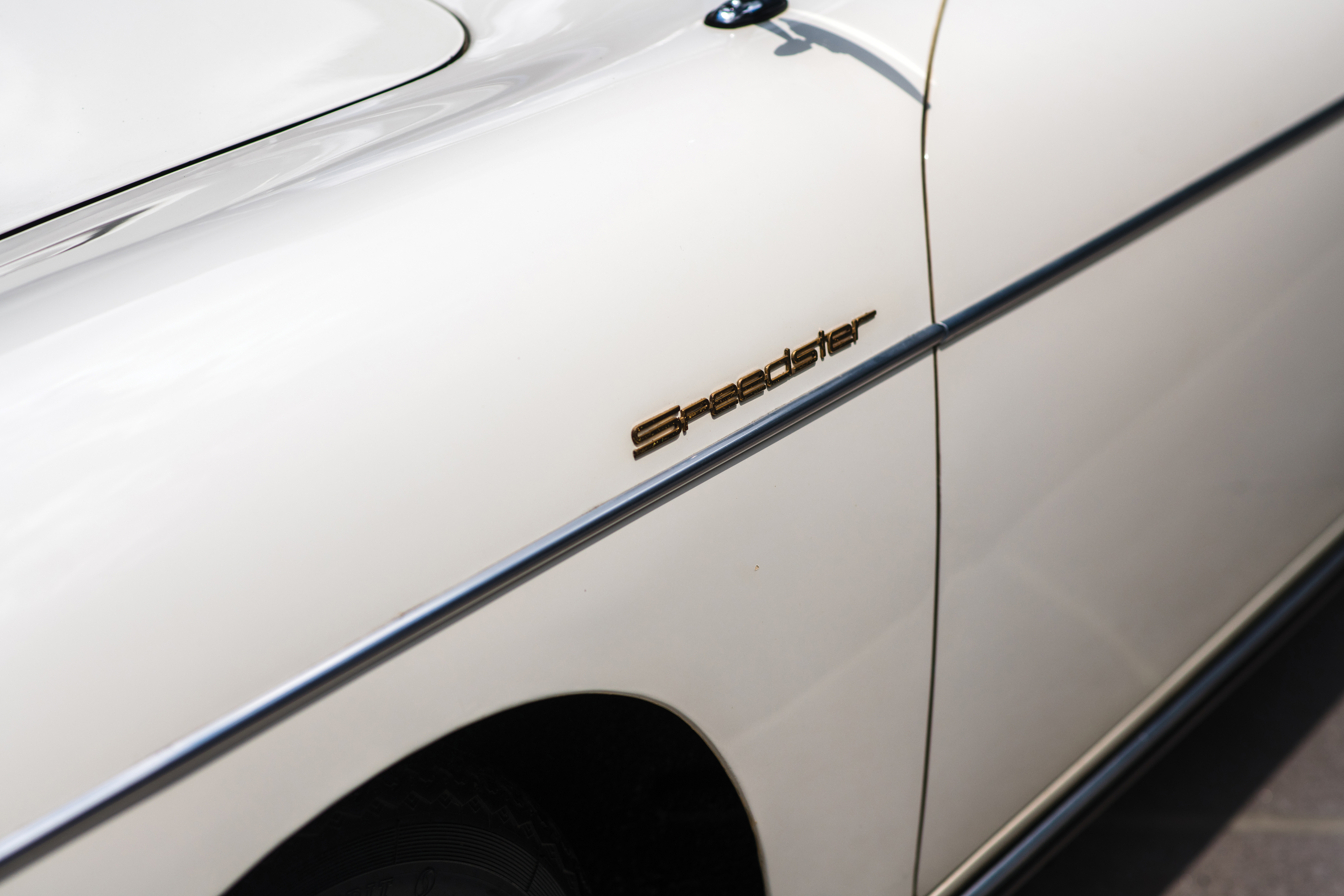 1956 Porsche 356 A 1600 Super Speedster by Reutter in Glacier White