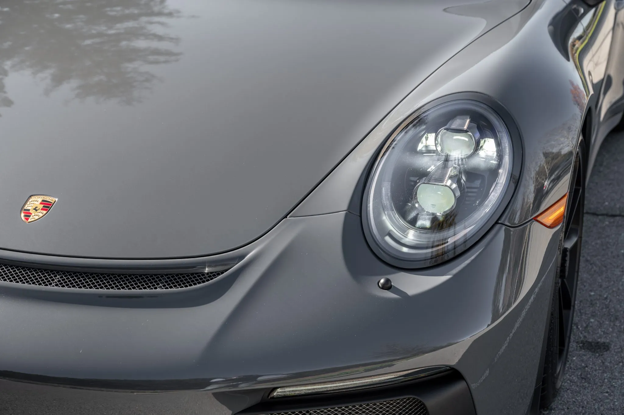 2018 Porsche 911 GT3 in Grigio Telesto Metallic