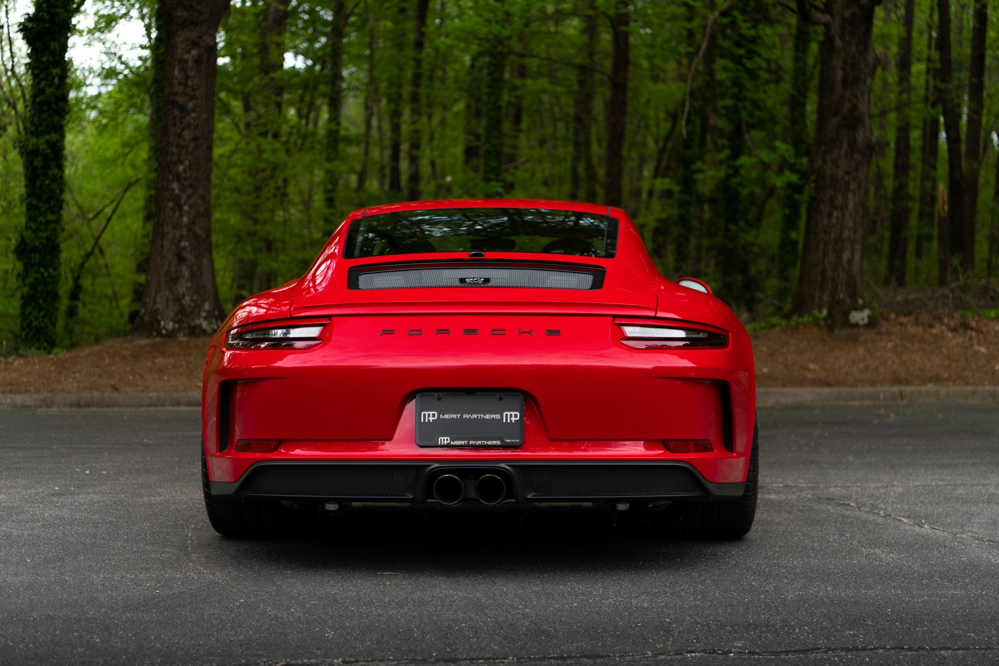 2018 Porsche GT3 Touring in Fire Red