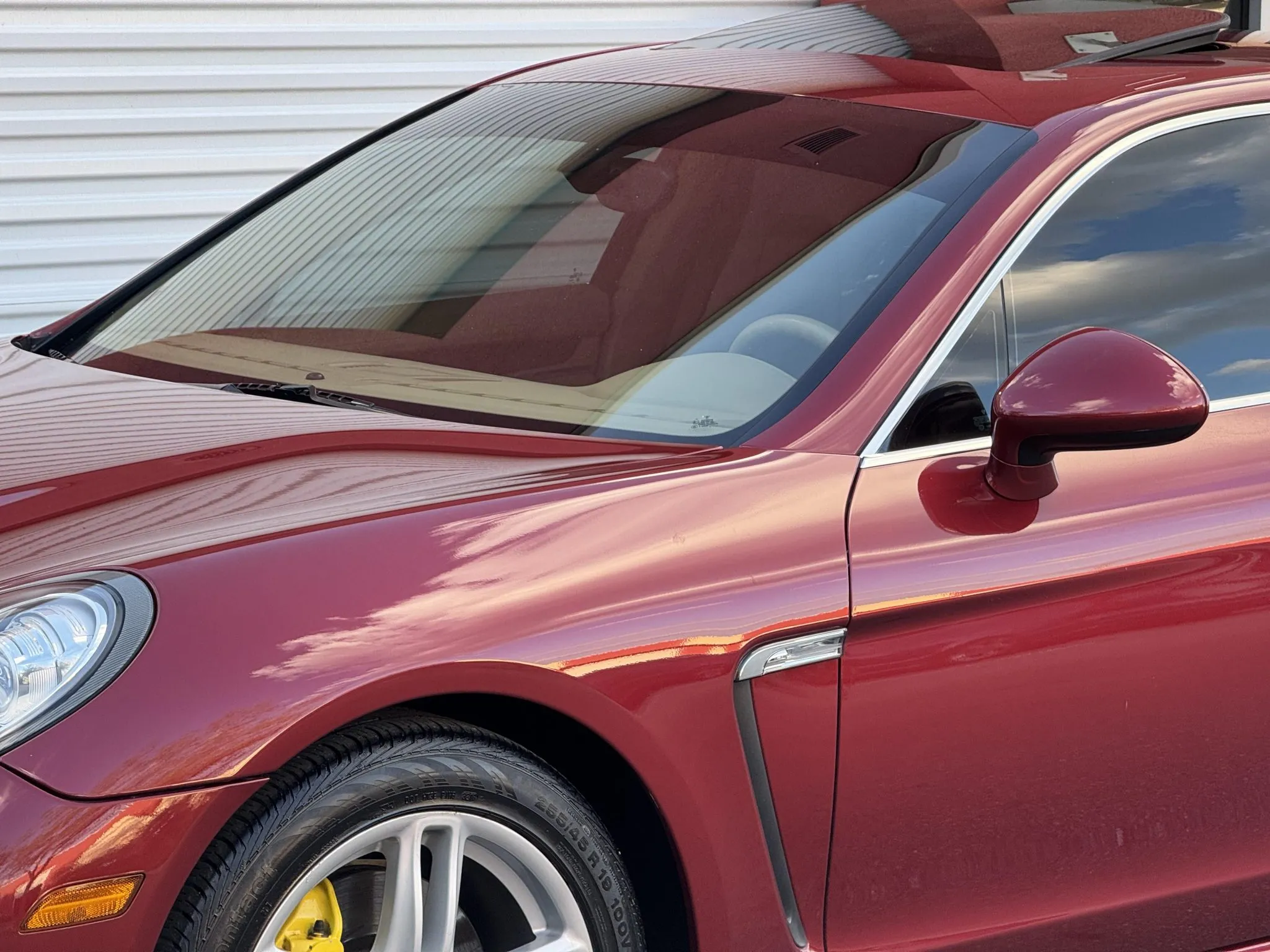 2011 Porsche Panamera S in Ruby Red Metallic
