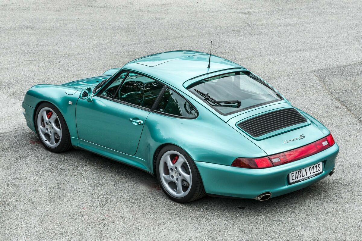 1996 Porsche 911 Carrera 4S in Dragonfly Turquoise Metallic