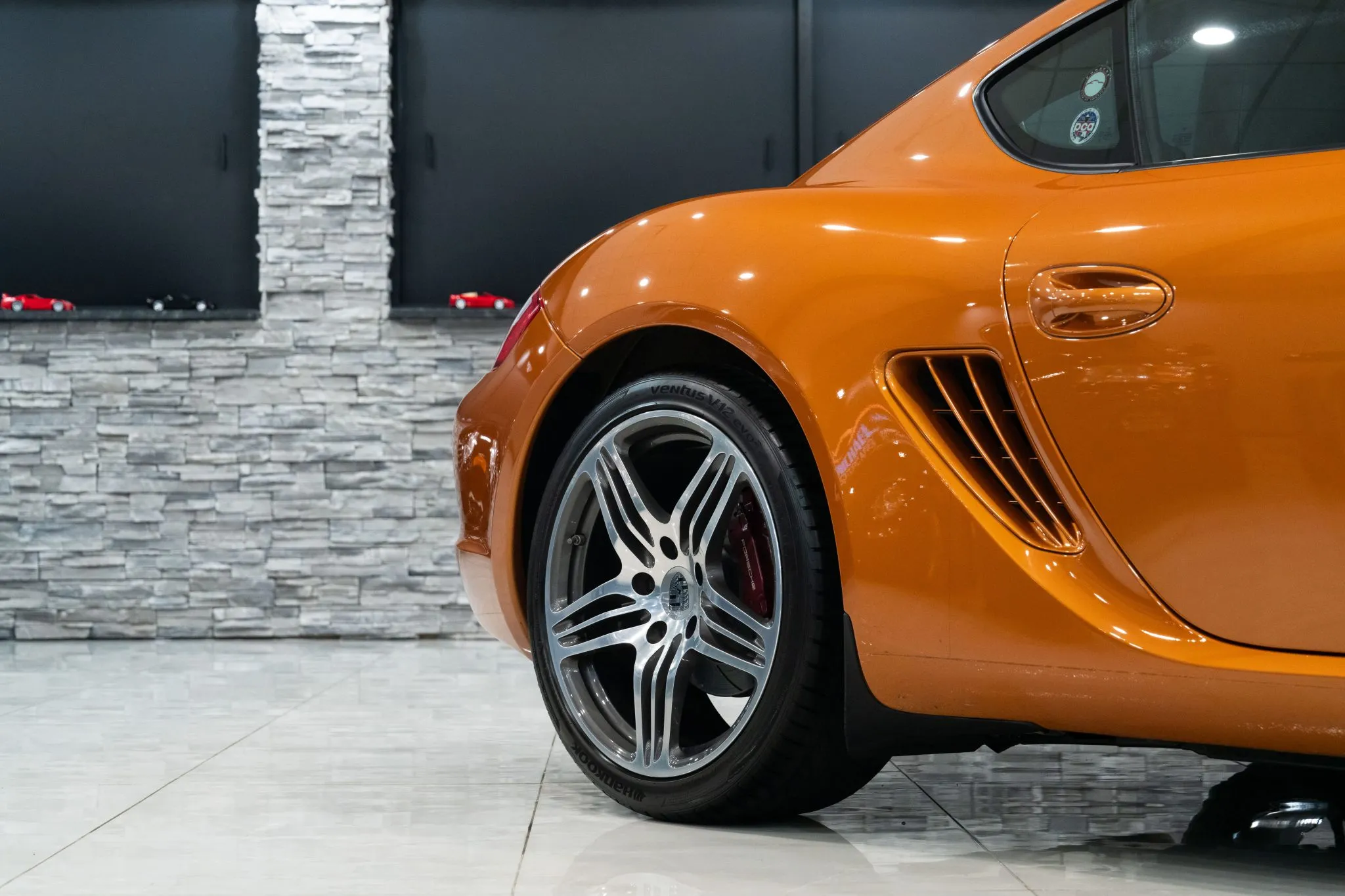 2007 Porsche Cayman S in Nordic Gold Metallic