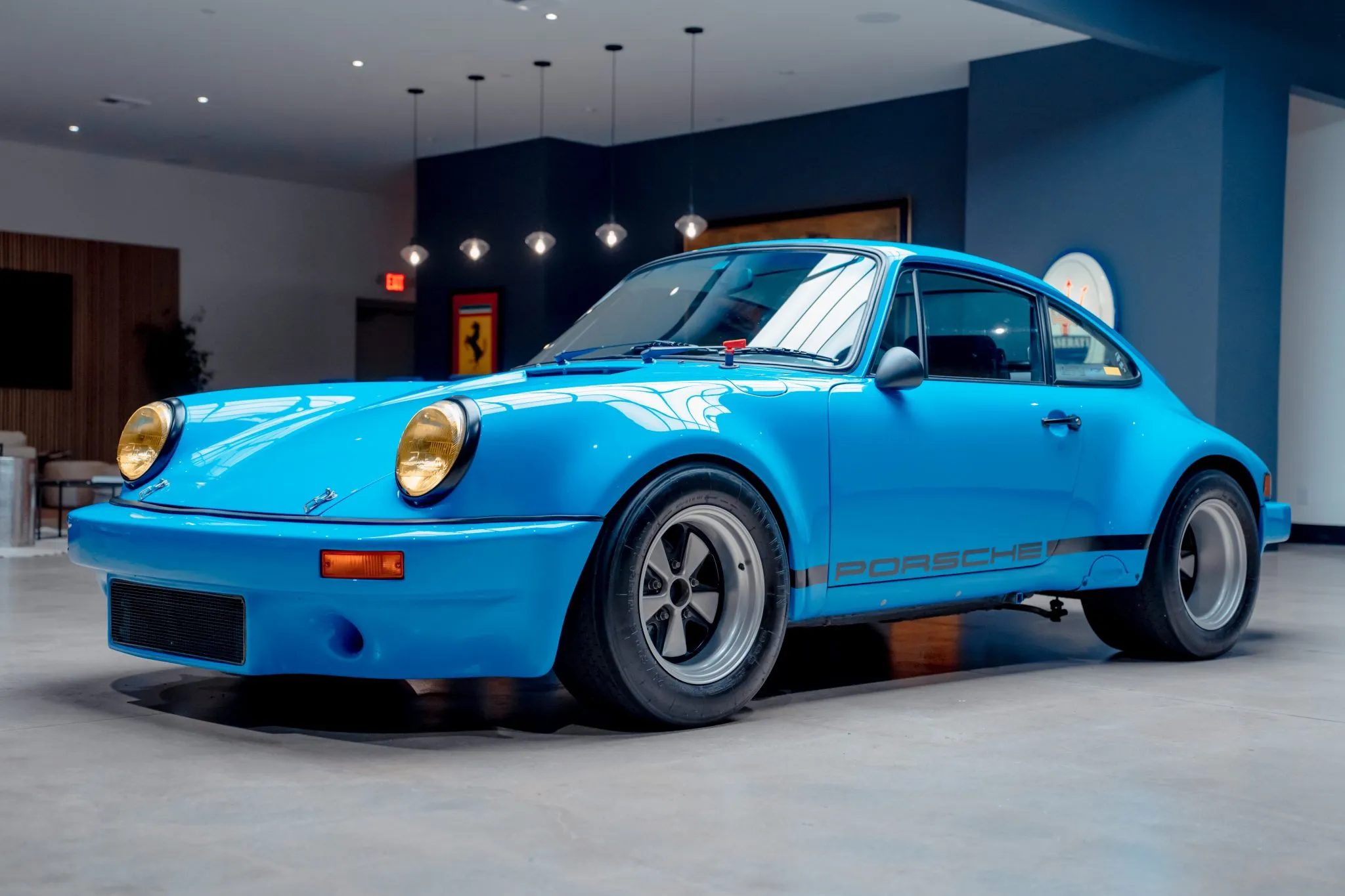 1977 Porsche 911S Coupe Twin-Plug 3.0L in Mexico Blue