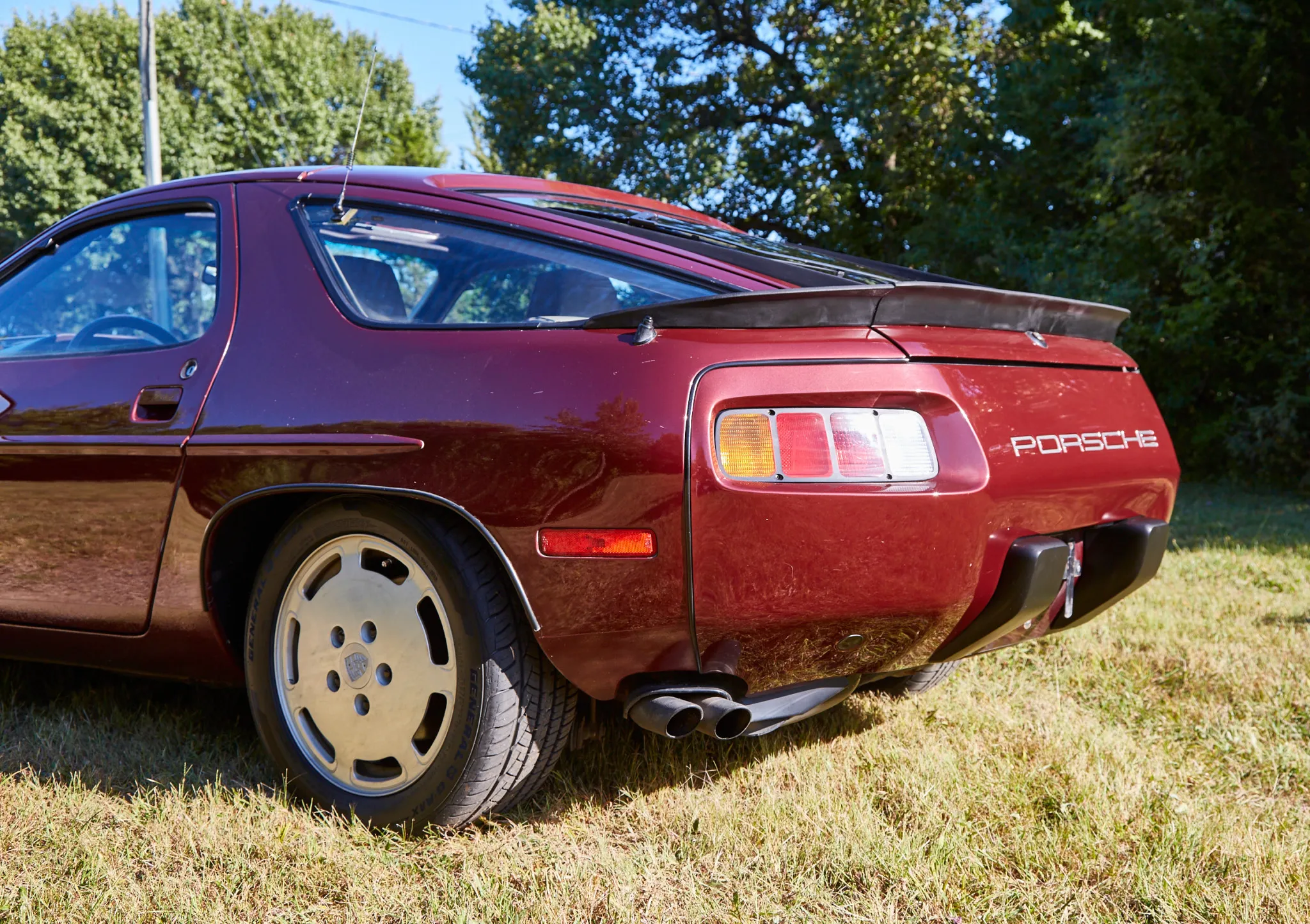 1984 Porsche 928S in Ruby Red Metallic