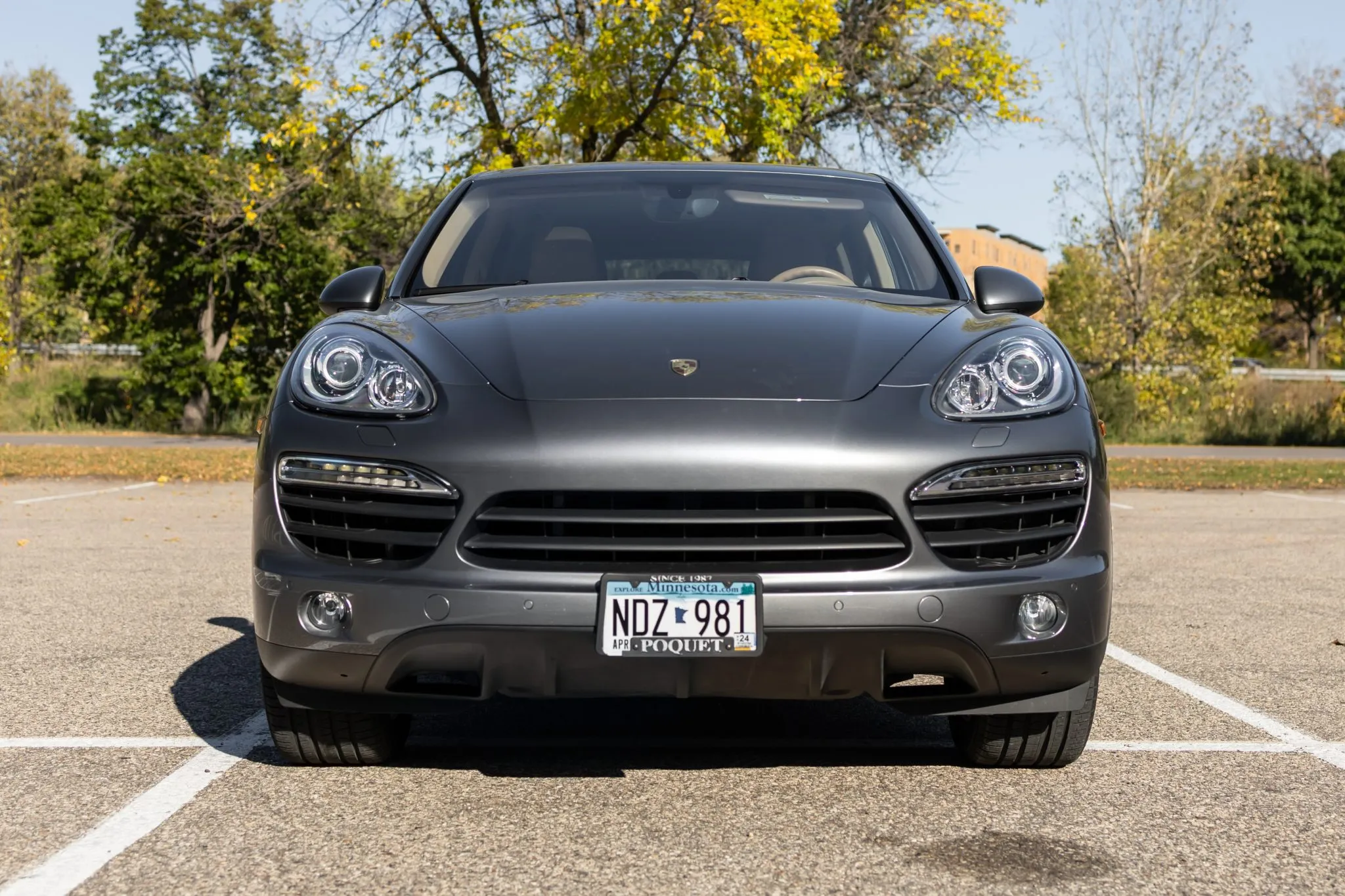 2011 Porsche Cayenne S Hybrid in Meteor Grey Metallic