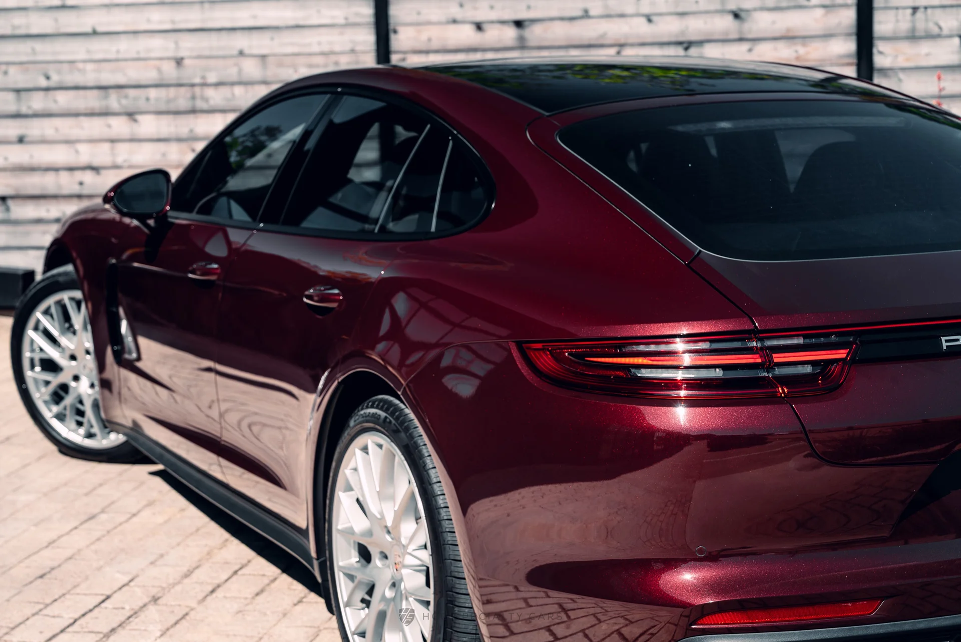 2019 Porsche Panamera in Burgundy Red Metallic 