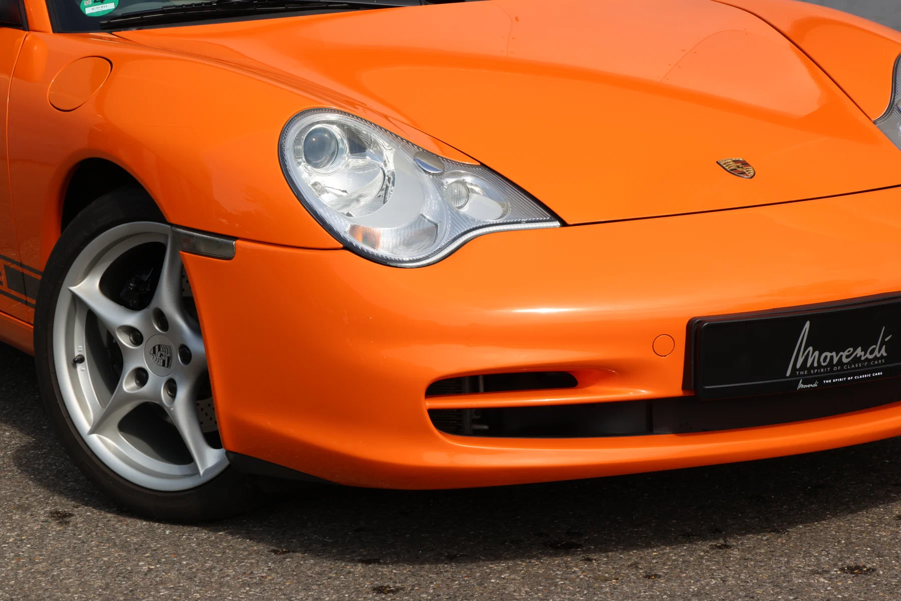 2003 Porsche 911 Targa in Pure Orange