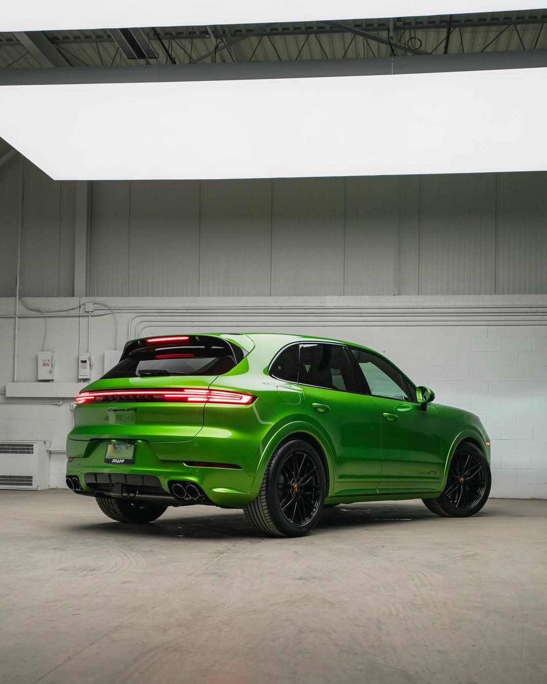 2025 Porsche Cayenne GTS in Java Green Metallic