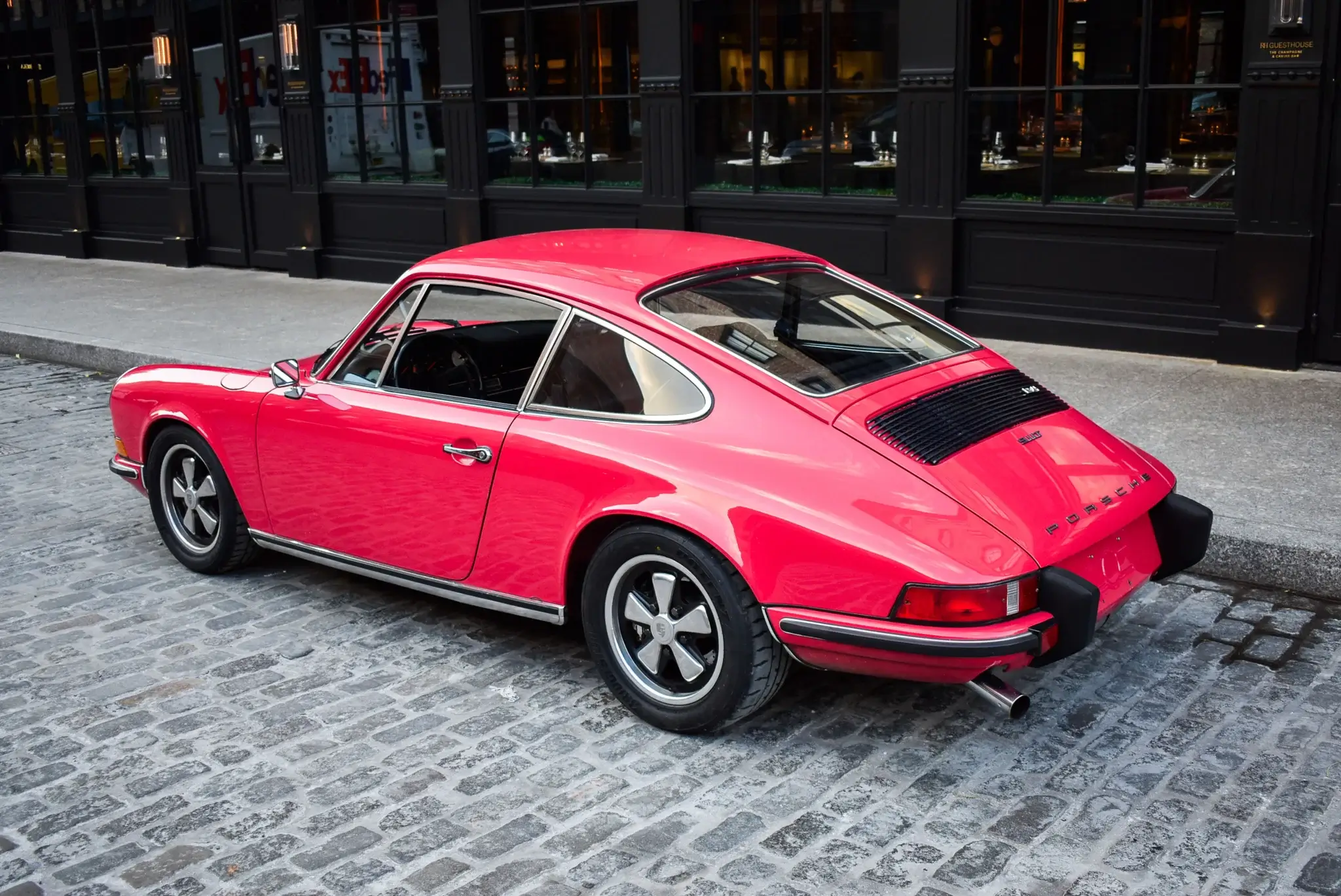 1973 Porsche 911T Coupe in Raspberry Metallic