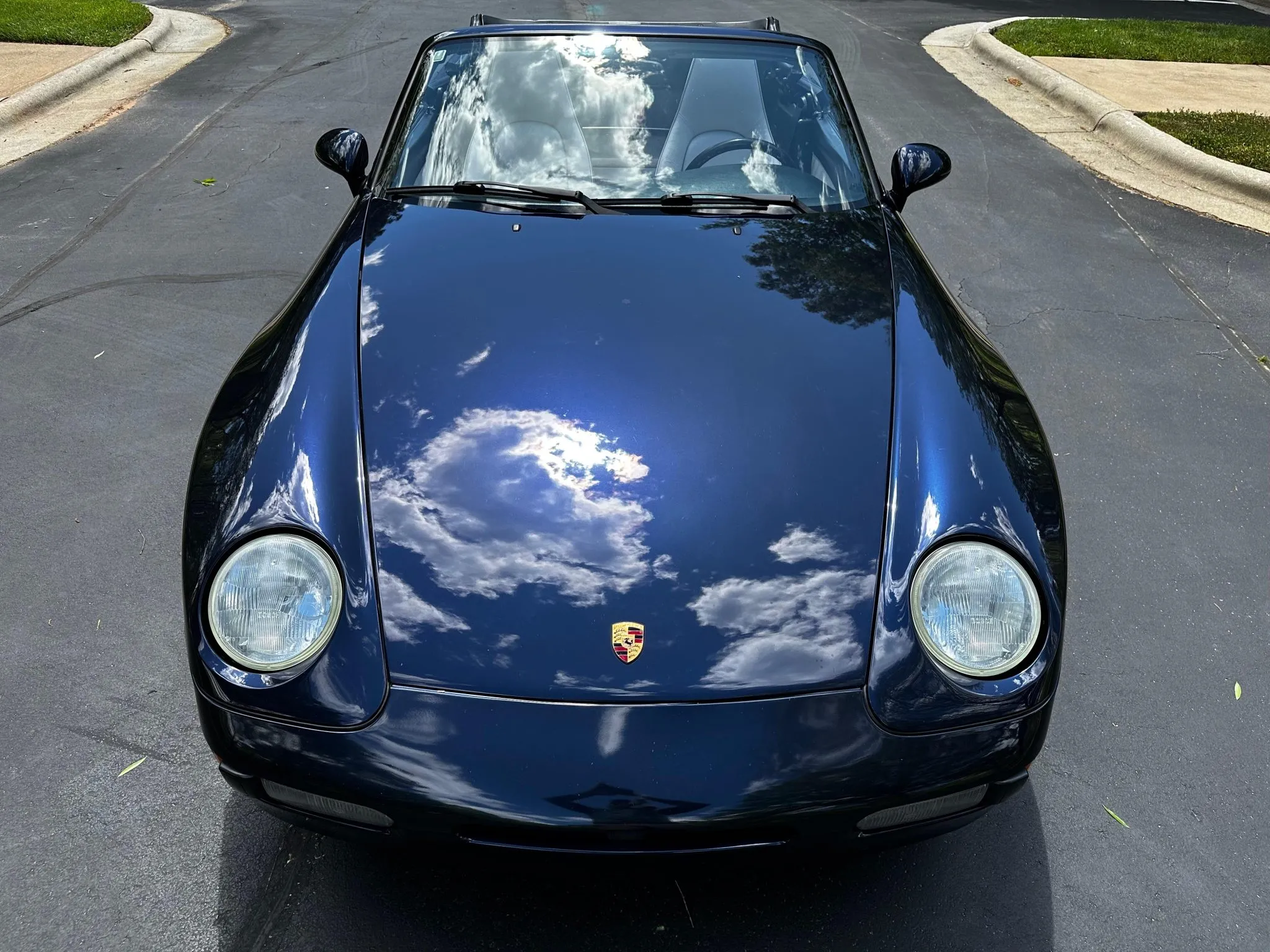 1993 Porsche 968 Cabriolet in Night Blue Metallic