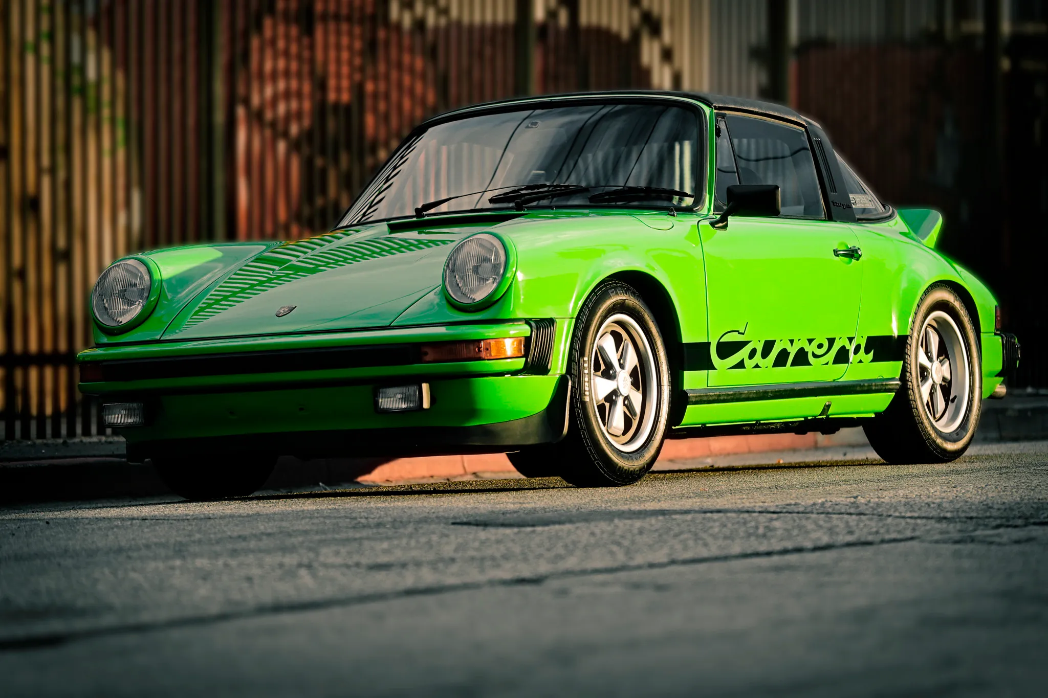 1974 Porsche 911 Carrera Targa in Lime Green