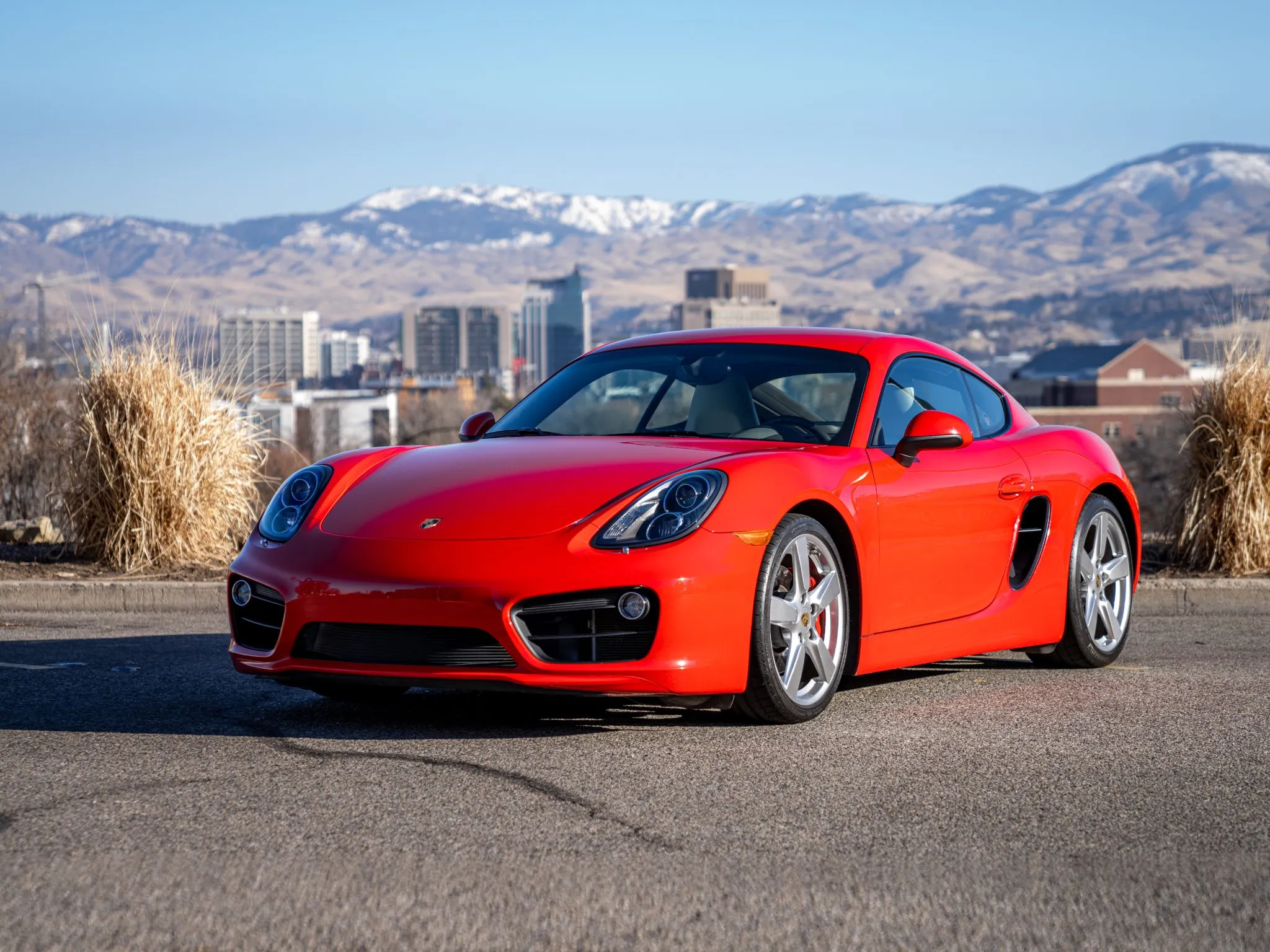 2015 Porsche Cayman S in Guards Red