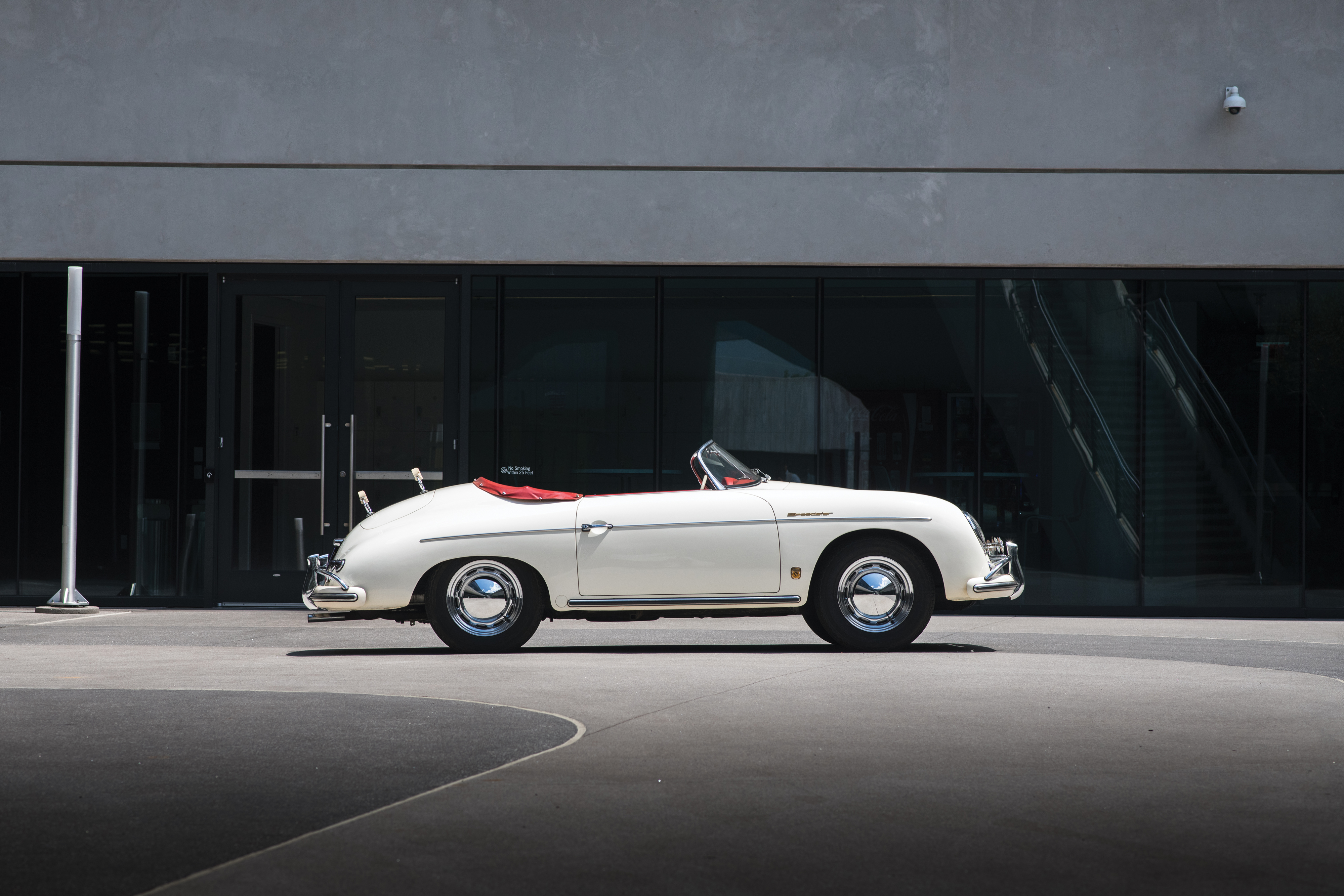 1956 Porsche 356 A 1600 Super Speedster by Reutter in Glacier White
