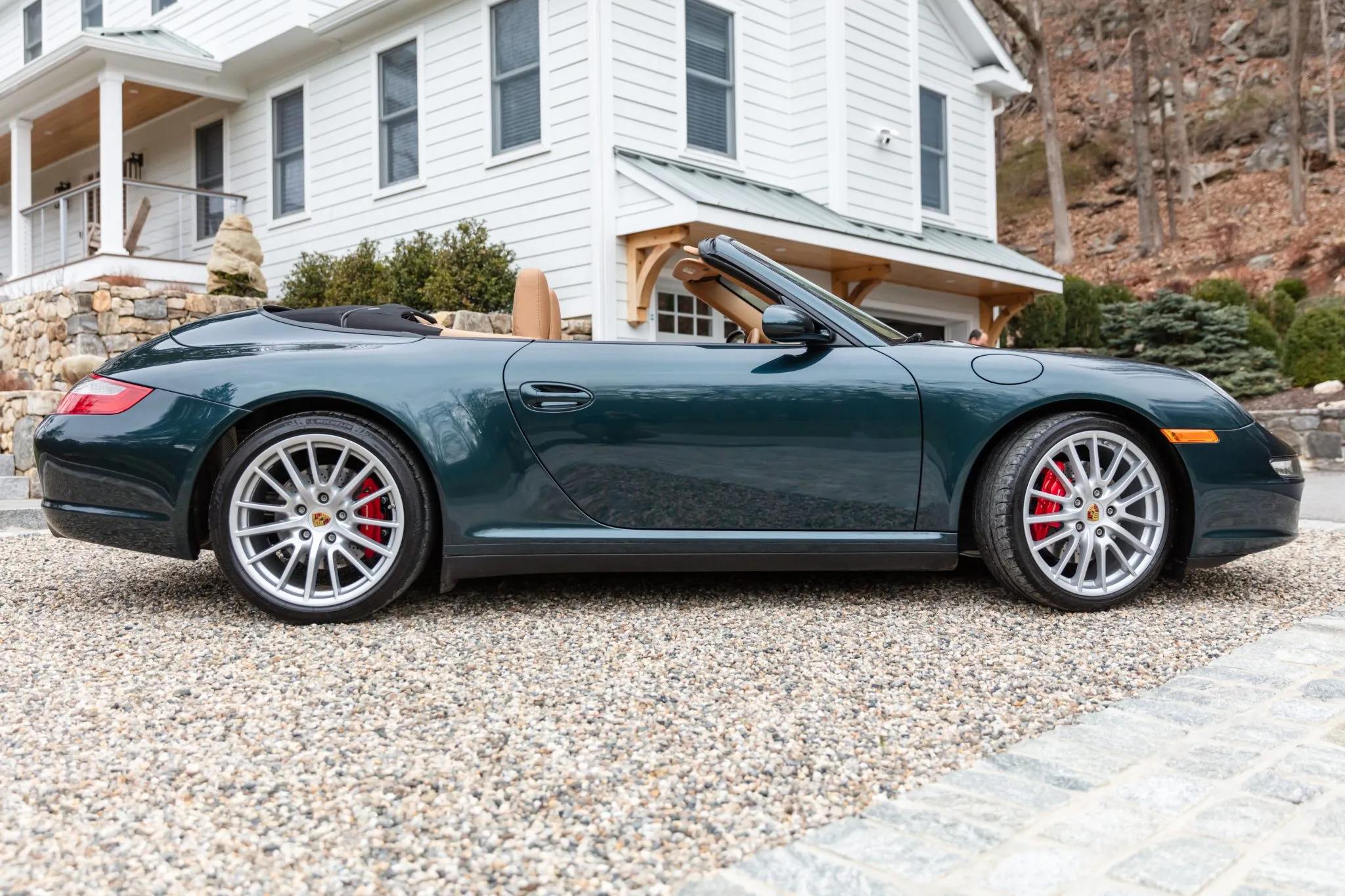 2006 Porsche 911 Carrera 4S Cabriolet in Dark Teal Metallic