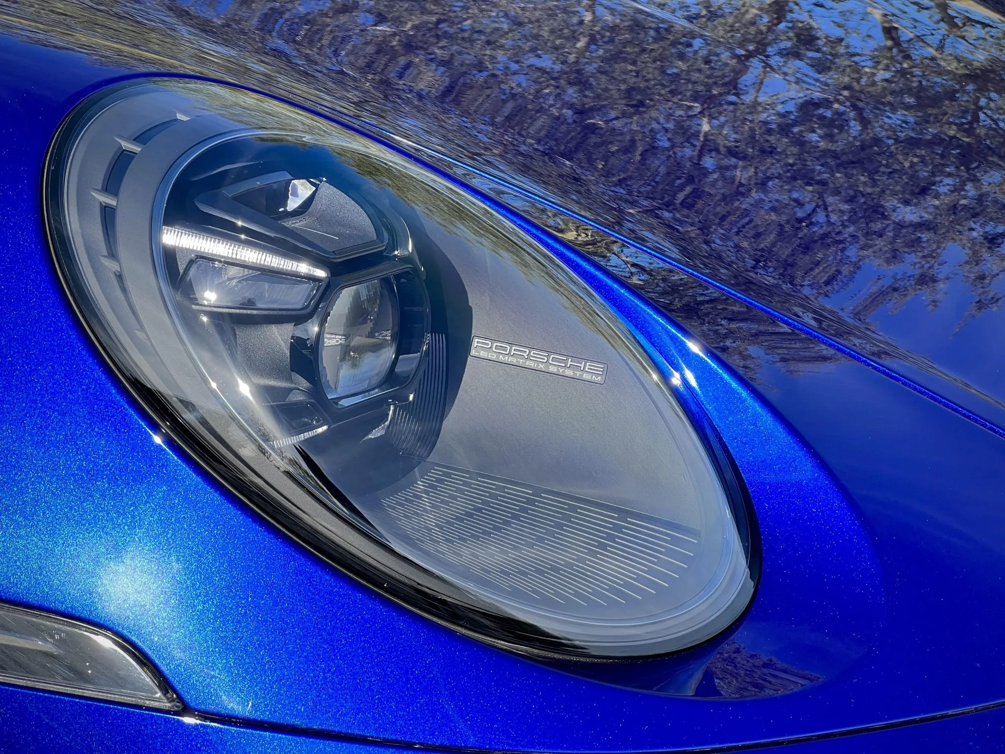 2022 Porsche 911 GT3 in San Marino Blue