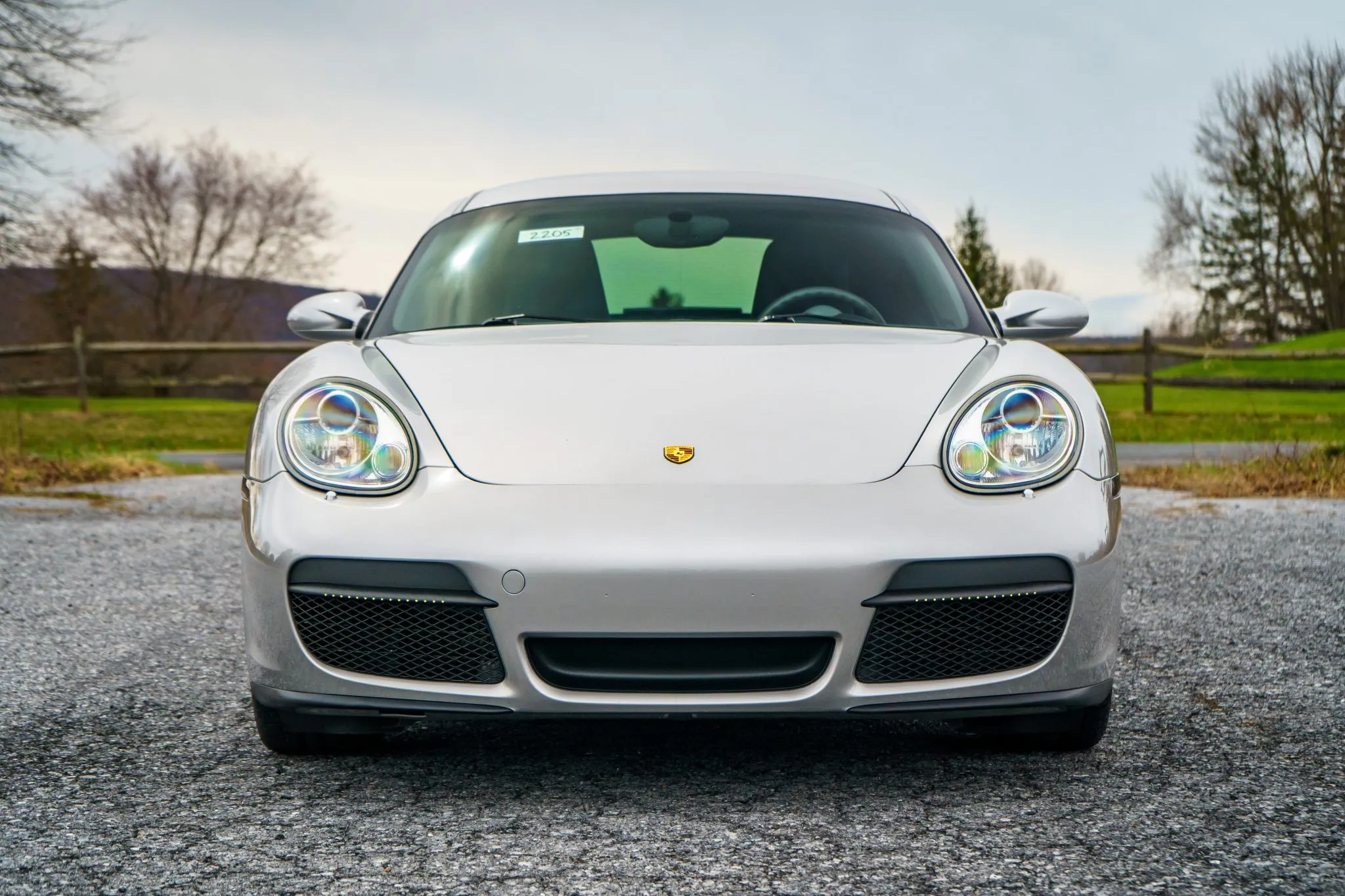 2008 Porsche Cayman in Arctic Silver Metallic