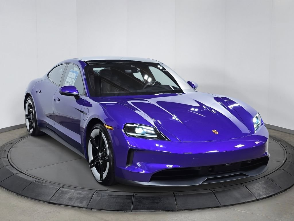 2026 Porsche Taycan 4 in Purple Sky Metallic