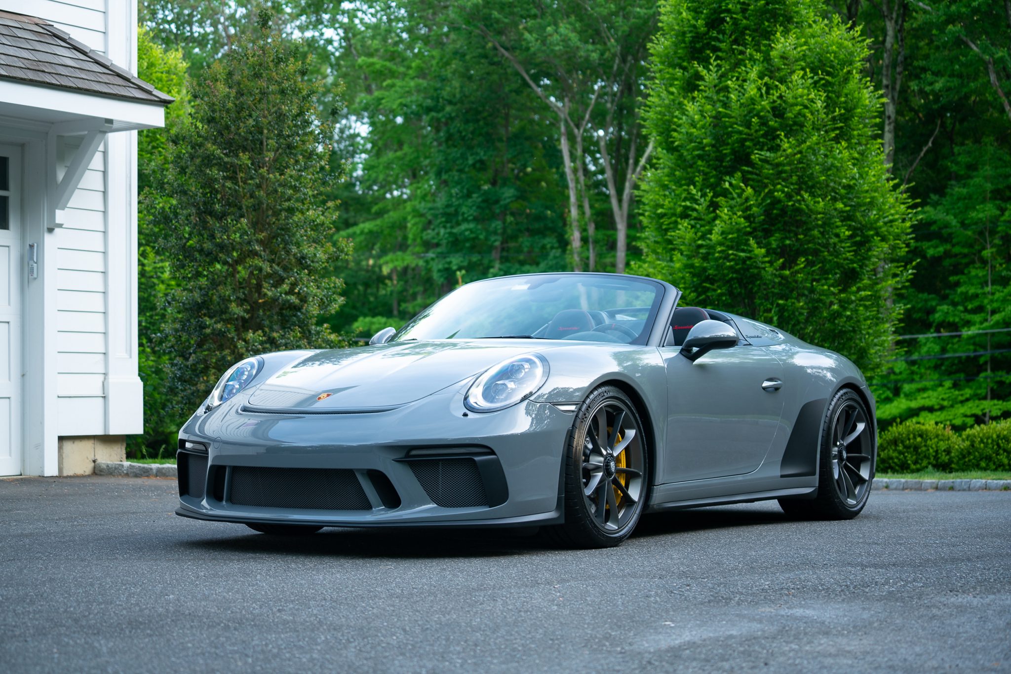 2019 Porsche 911 Speedster in Nardo Grey
