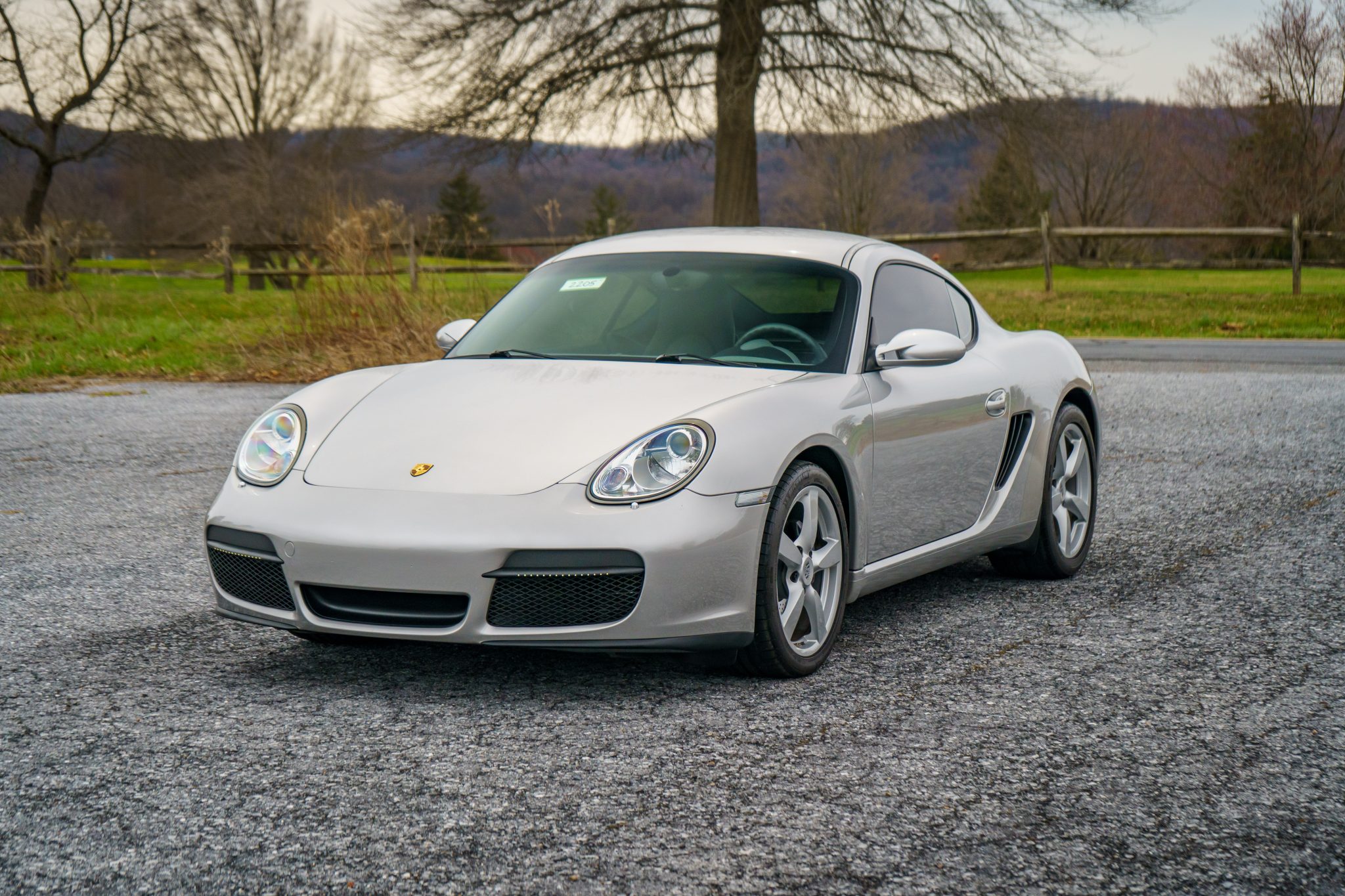 2008 Porsche Cayman in Arctic Silver Metallic