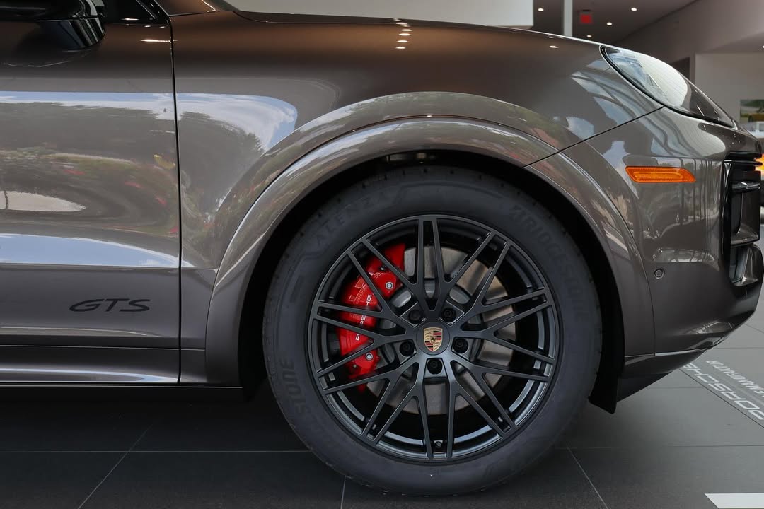 2025 Porsche Cayenne GTS in Argus Brown Metallic