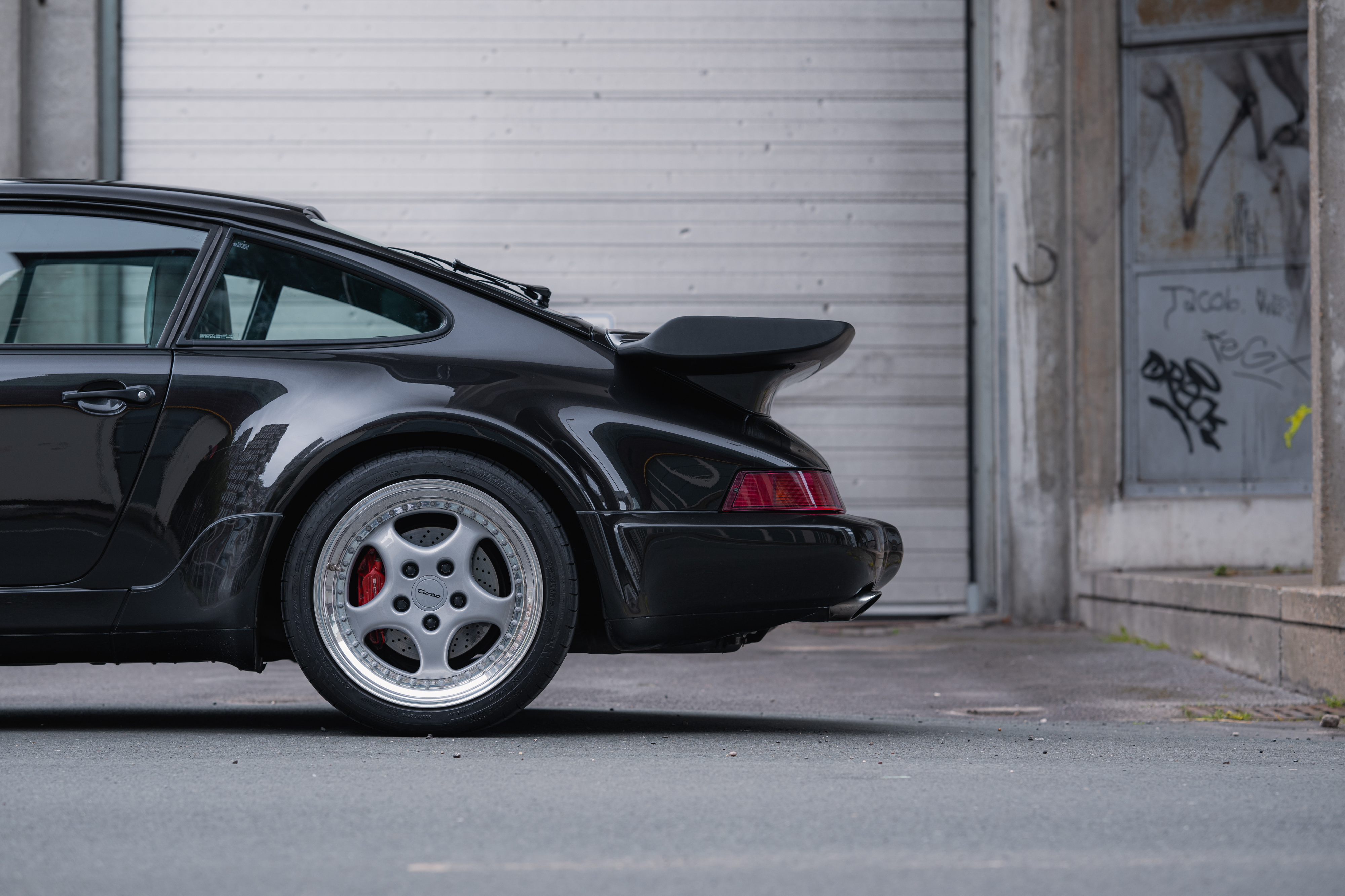 1993 Porsche 911 Turbo 3.6 in Black Pearl
