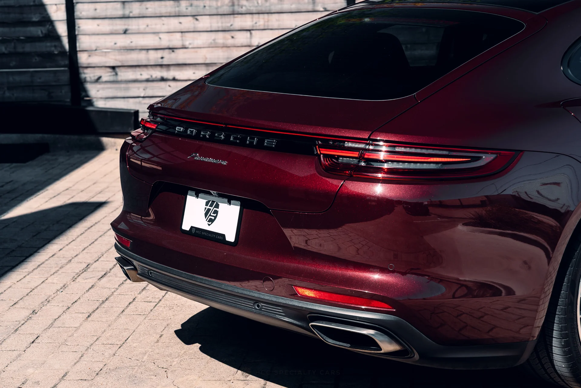 2019 Porsche Panamera in Burgundy Red Metallic 