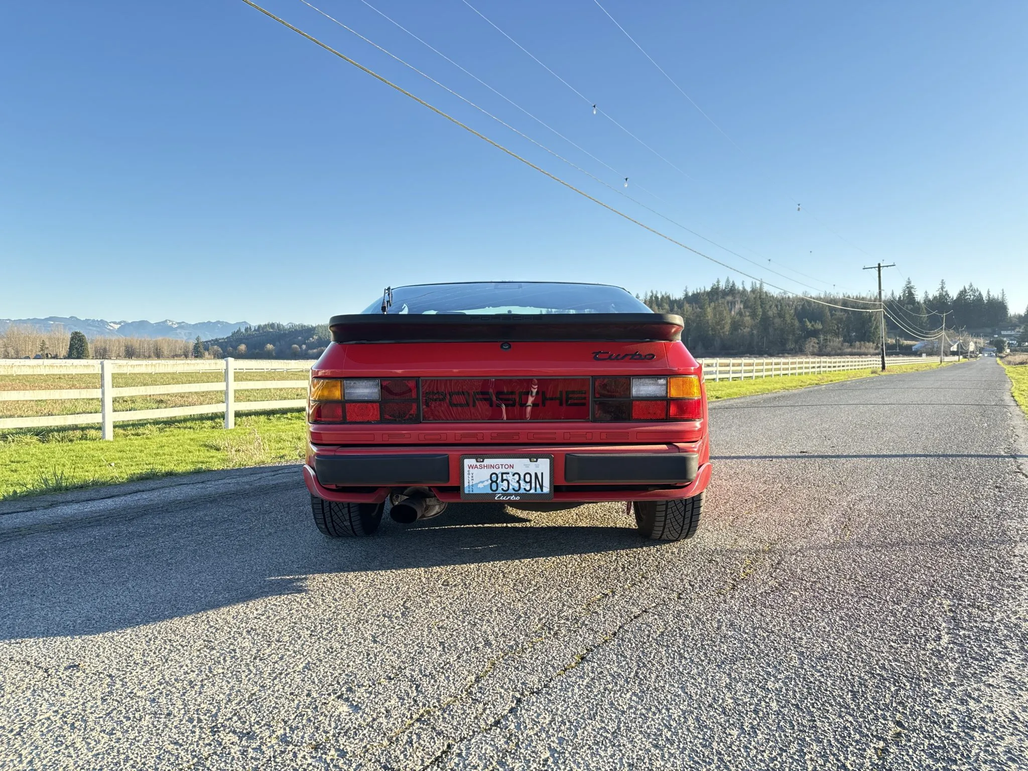1986 Porsche 944 Turbo in Guards Red