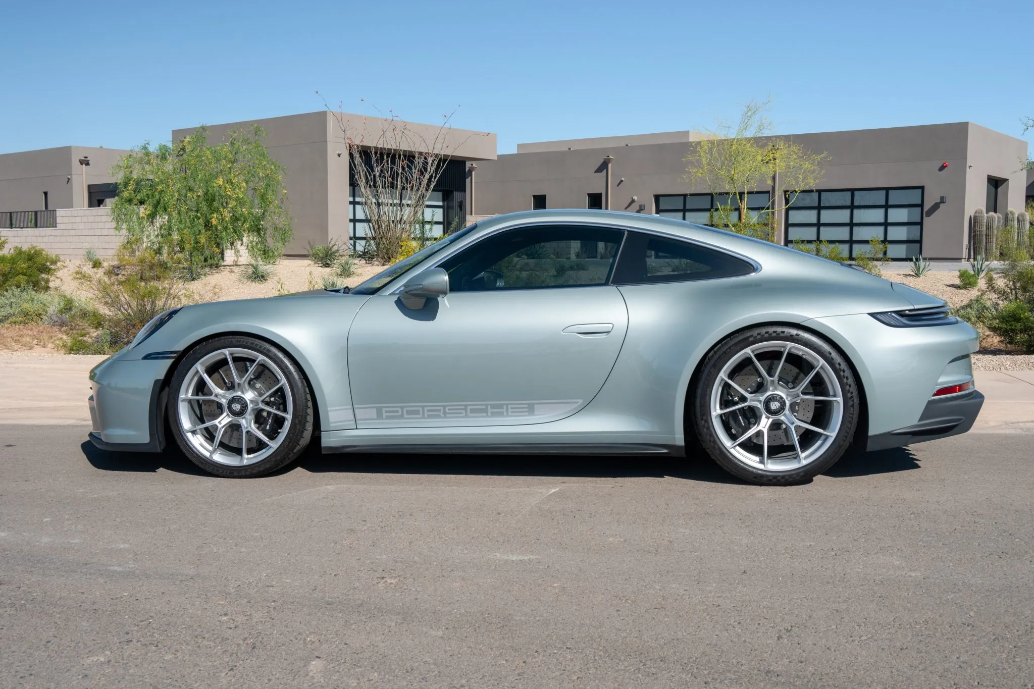 2023 Porsche 911 GT3 Touring  in Fish Silver Grey Metallic