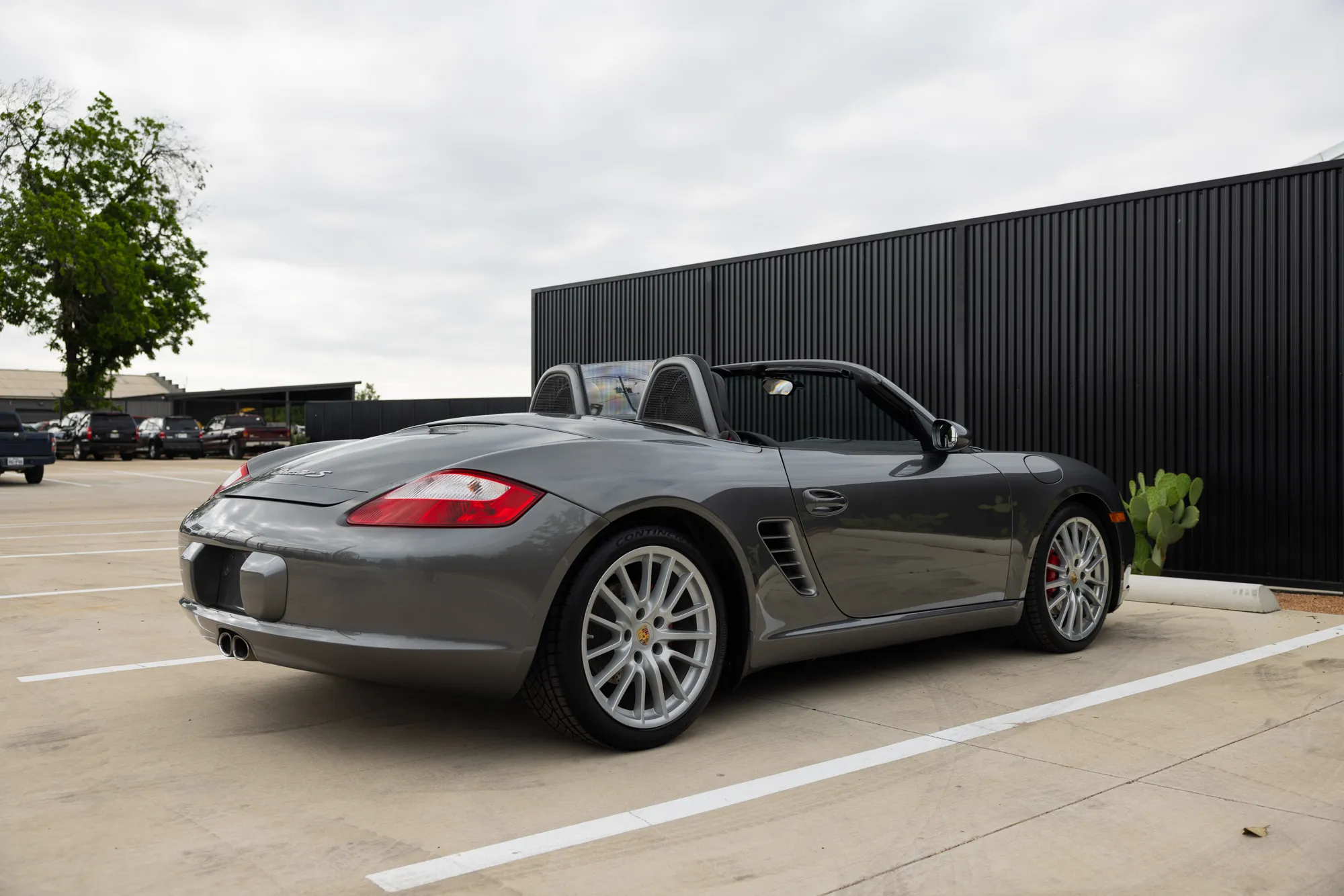 2008 Porsche Boxster S in Meteor Grey Metallic