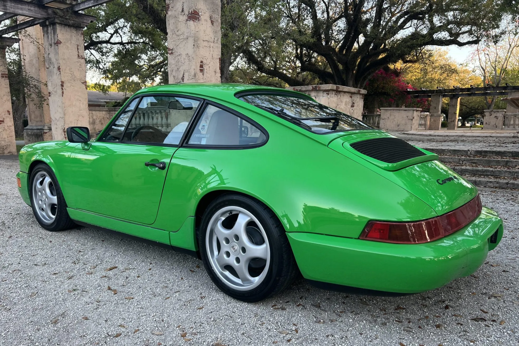 1990 Porsche 911 Carrera 4 Coupe 5-Speed in Speedway Green