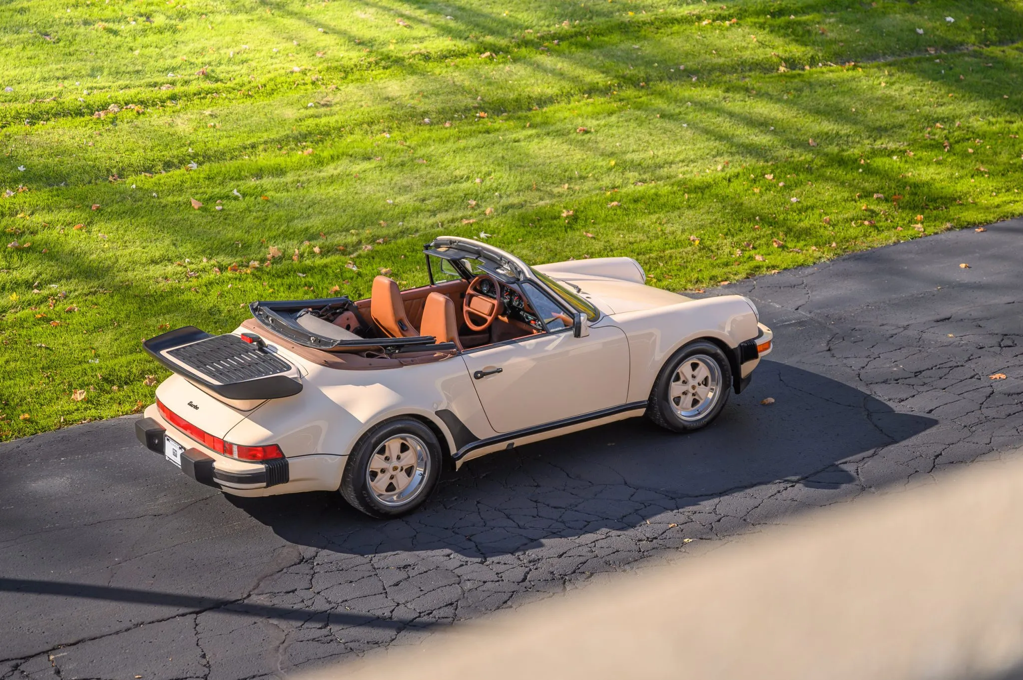 1989 Porsche 911 Turbo Cabriolet in Apricot Beige
