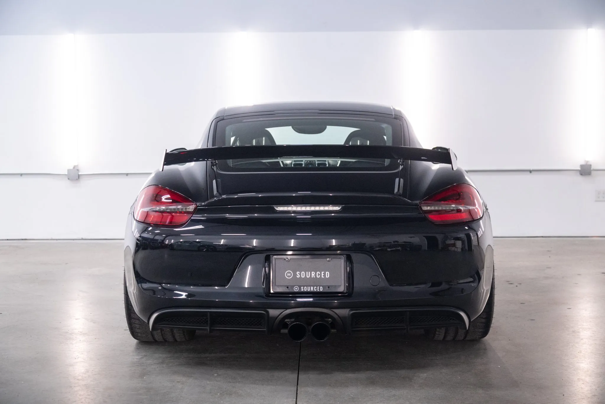 2016 Porsche Cayman GT4 in Jet Black Metallic