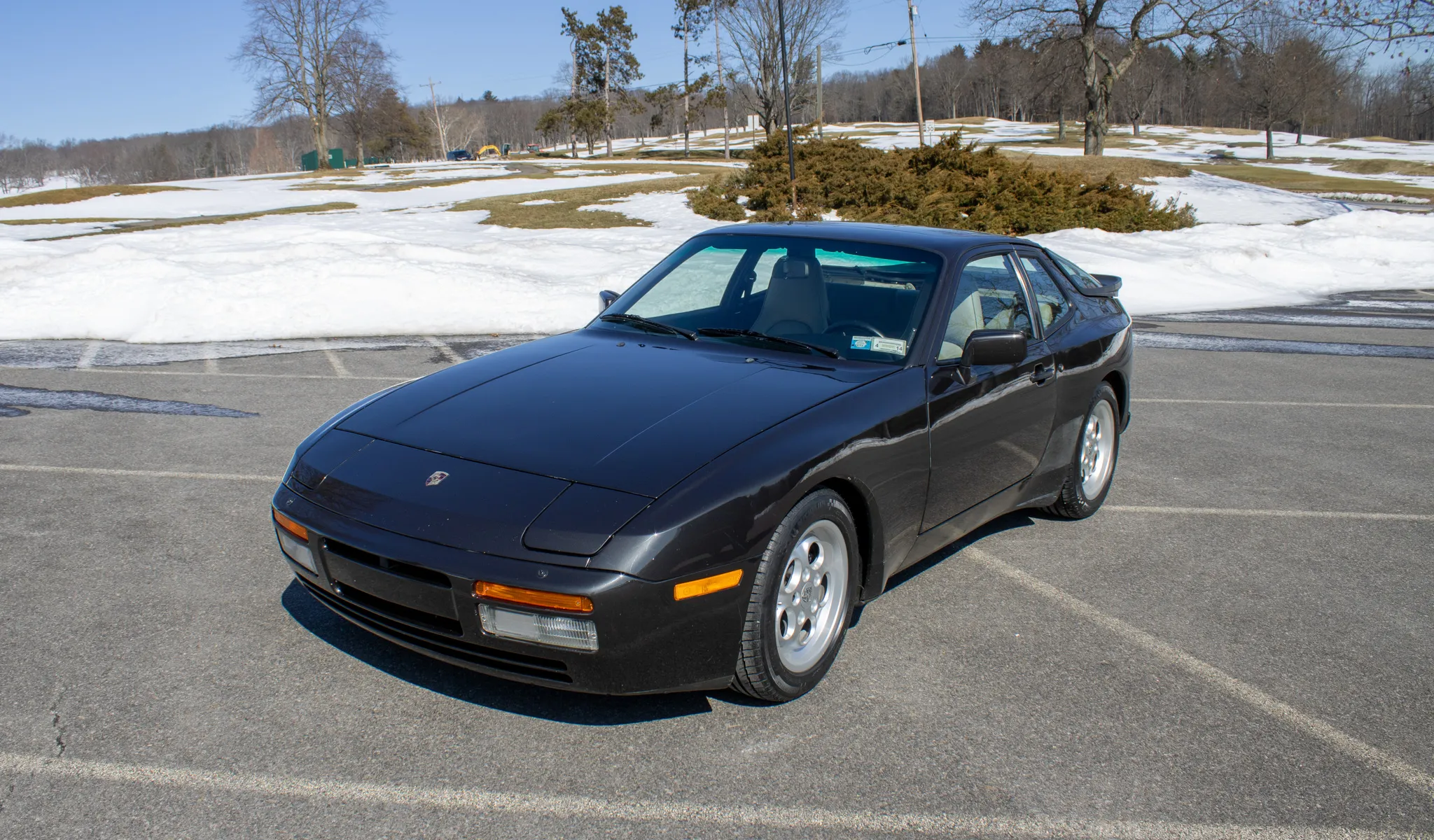 1986 Porsche 944 Turbo in Graphite Metallic