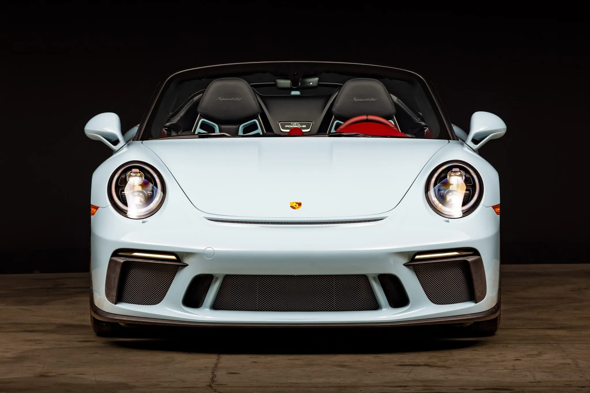 2019 Porsche 911 Speedster in Meissen Blue