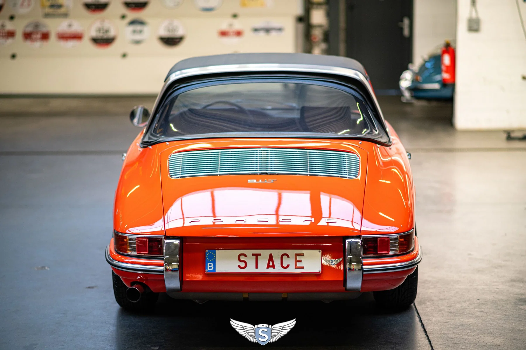 1968 Porsche 911 Targa in Blood Orange