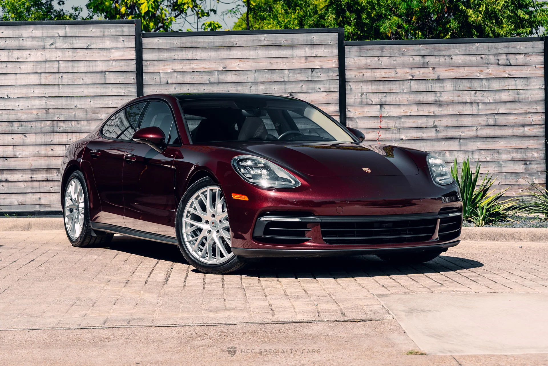 2019 Porsche Panamera in Burgundy Red Metallic 