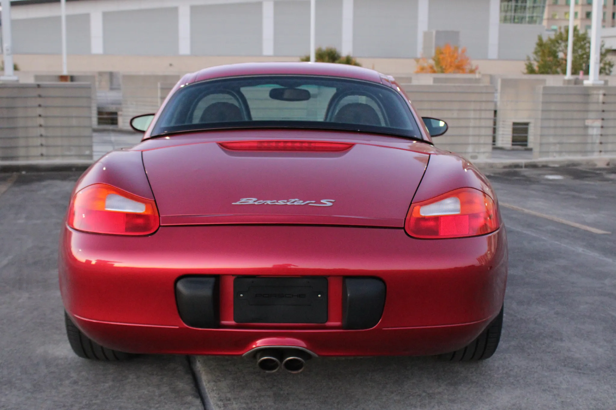 2001 Porsche Boxster S in Orient Red Metallic