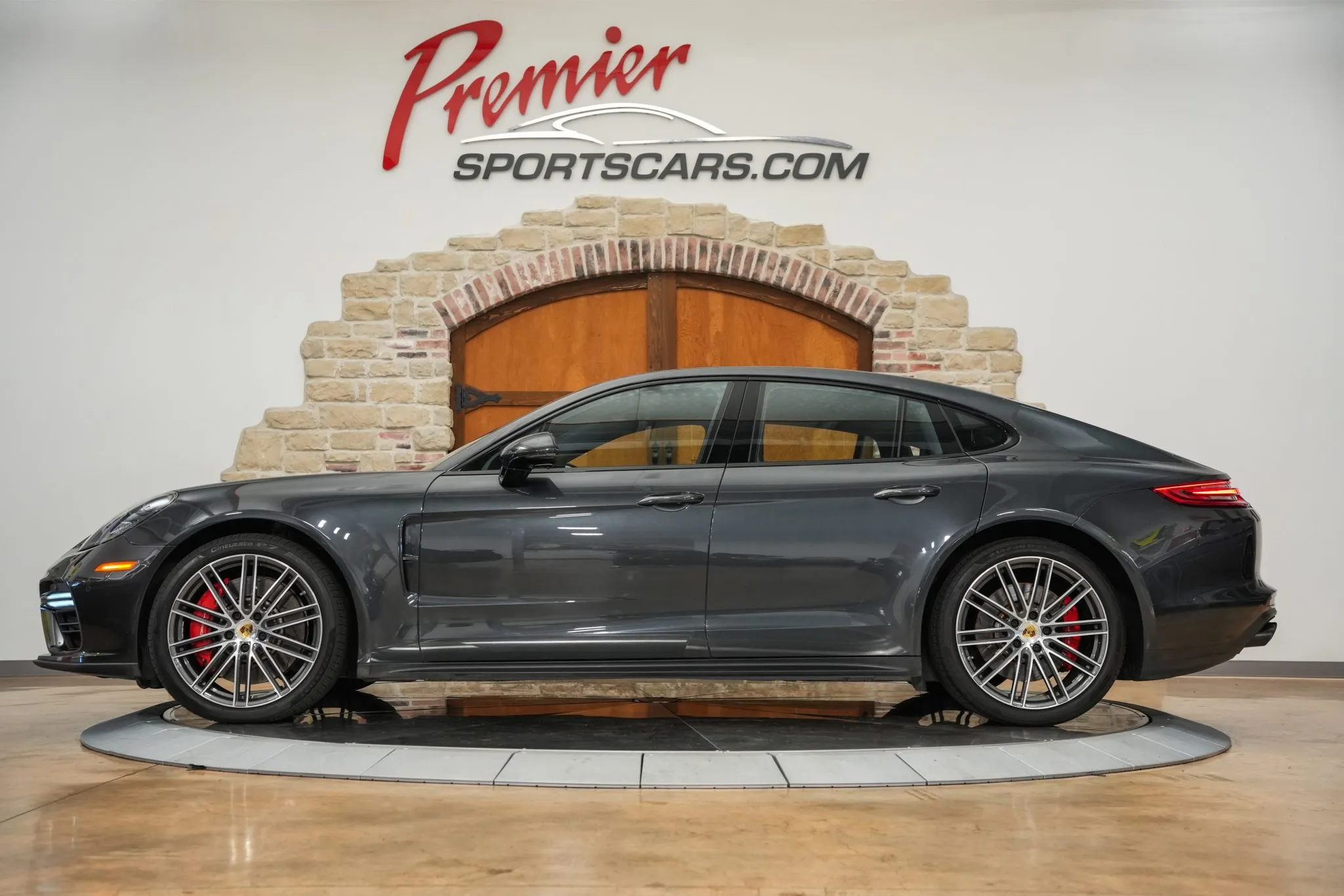 2018 Porsche Panamera Turbo in Volcano Grey Metallic