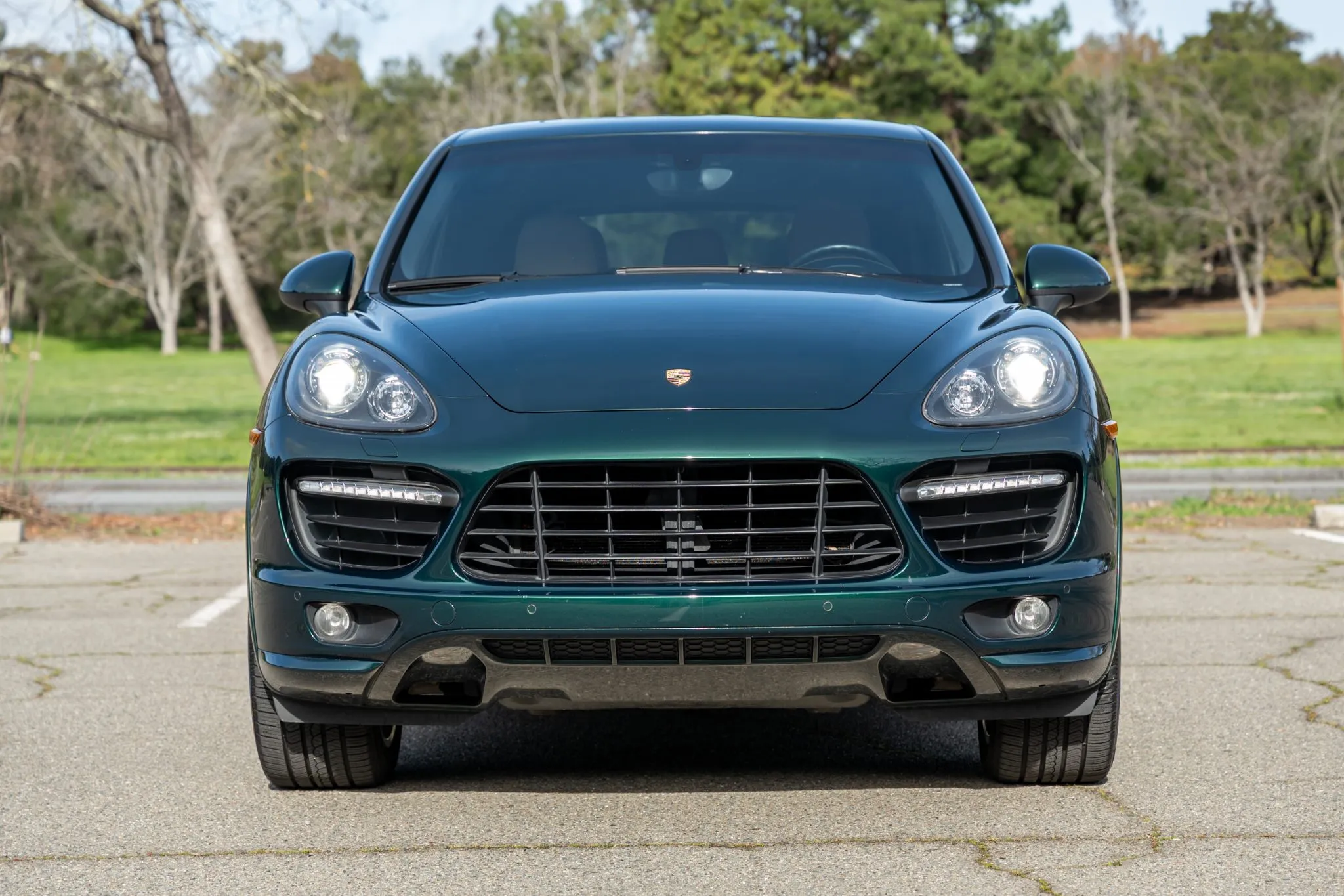 2014 Porsche Cayenne GTS in Jet Green Metallic