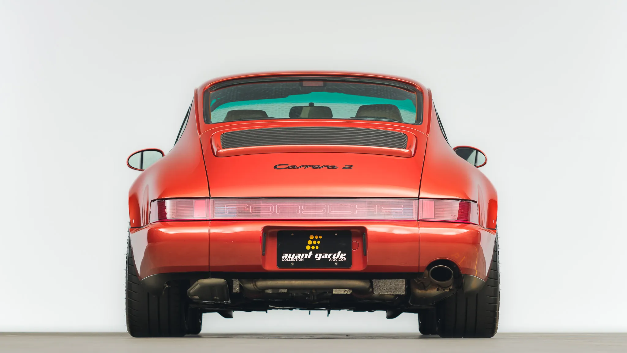 1992 Porsche 911 Carrera 2 Coupe in Copper Red Metallic
