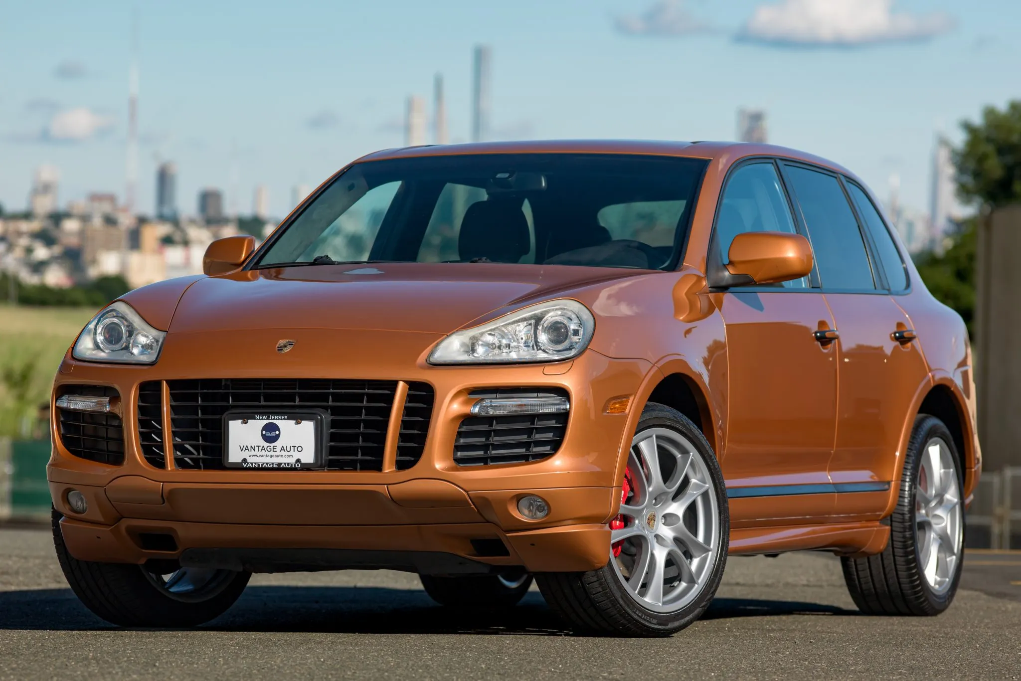 2008 Porsche Cayenne GTS in Nordic Gold Metallic
