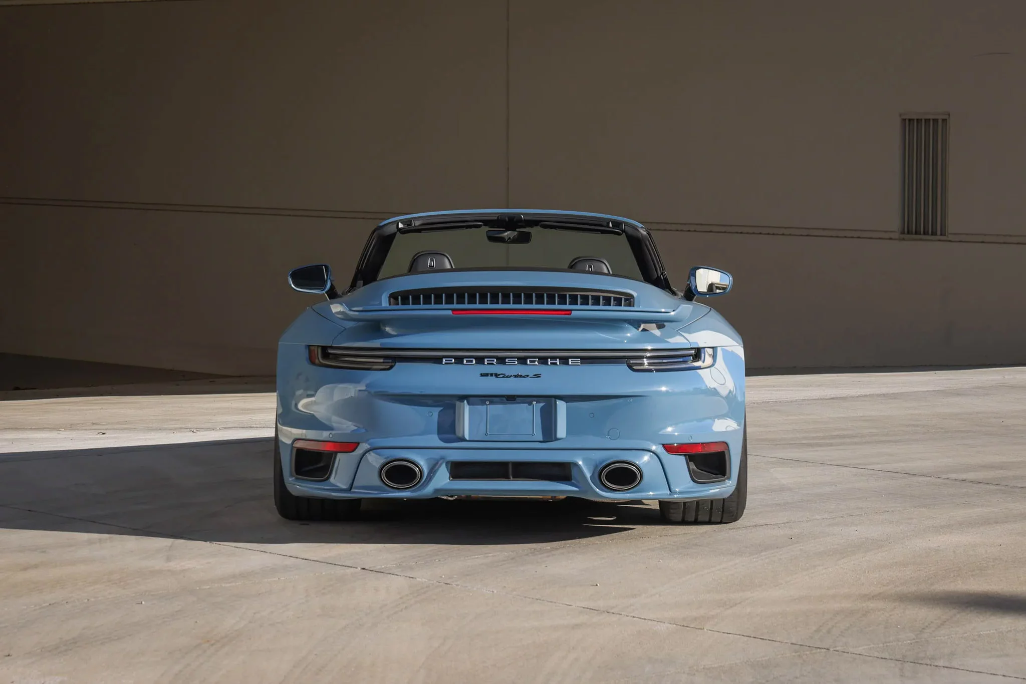 2025 Porsche 911 Turbo S Cabriolet in Nashy Blue