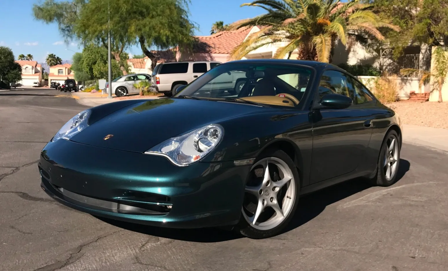 2003 Porsche 911 Carrera Coupe in Dark Teal Metallic