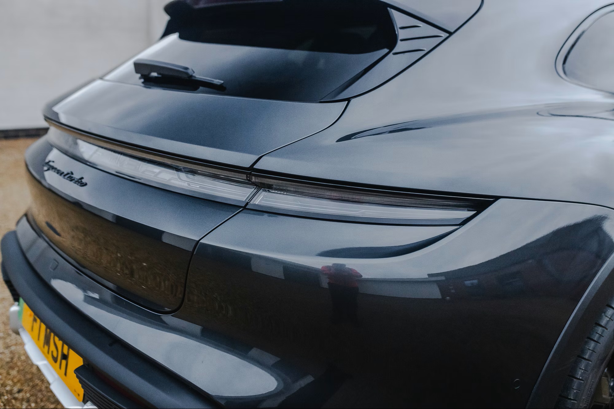 2021 Porsche Taycan Turbo Cross Turismo in Volcano Grey Metallic