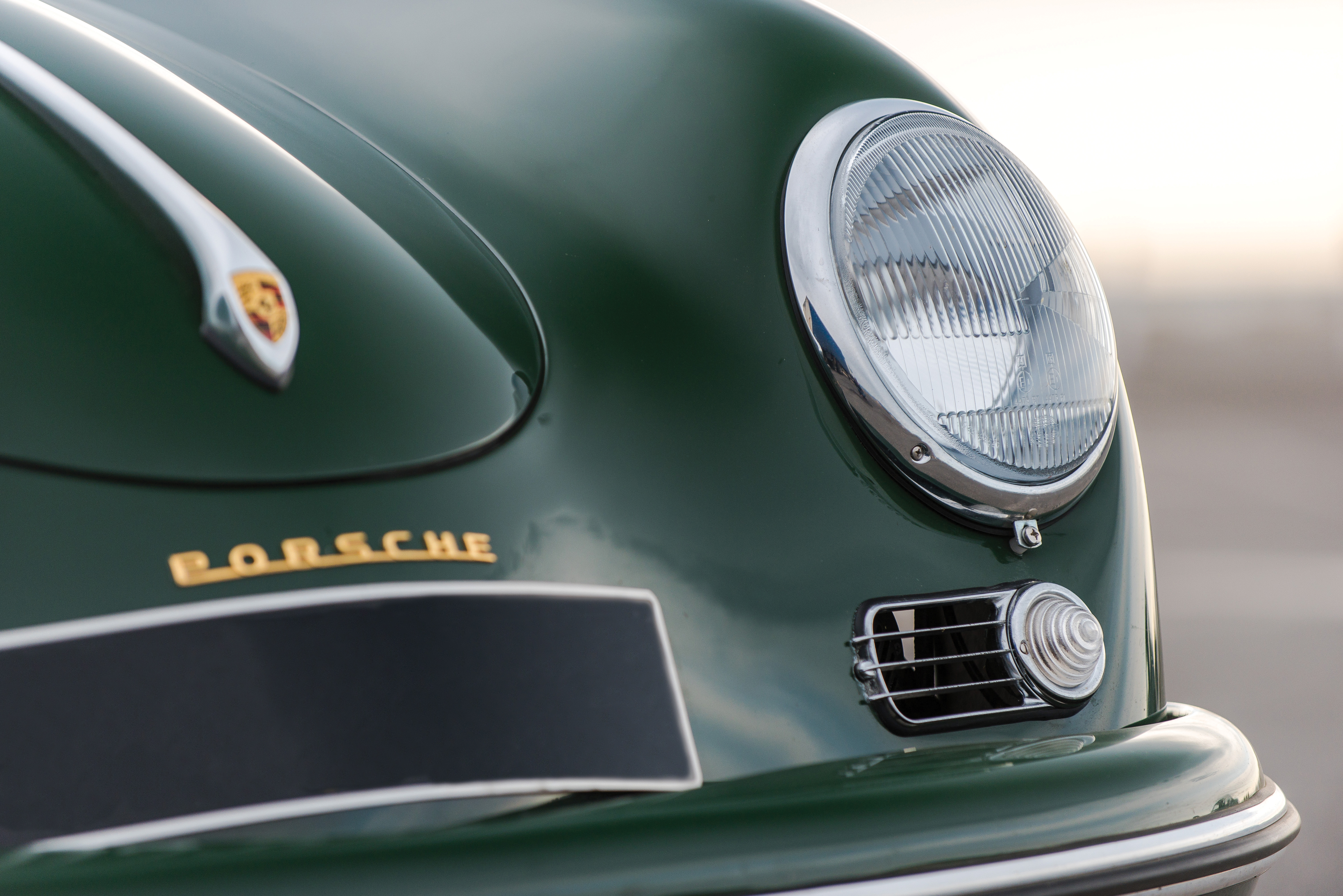1955 Porsche 356 Pre-A 1500 Coupe by Reutter in Palm Green