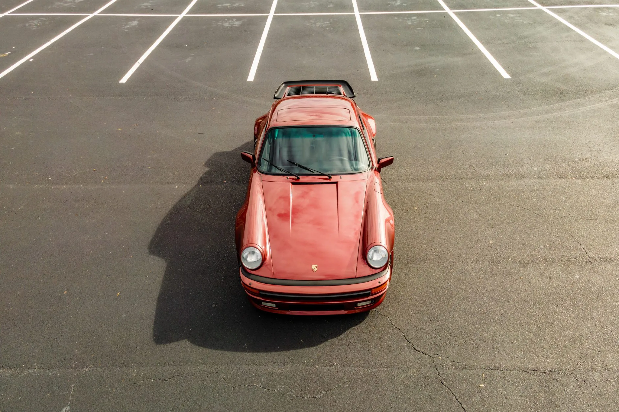 1985 Porsche 911 Turbo Coupe in Metallic Red